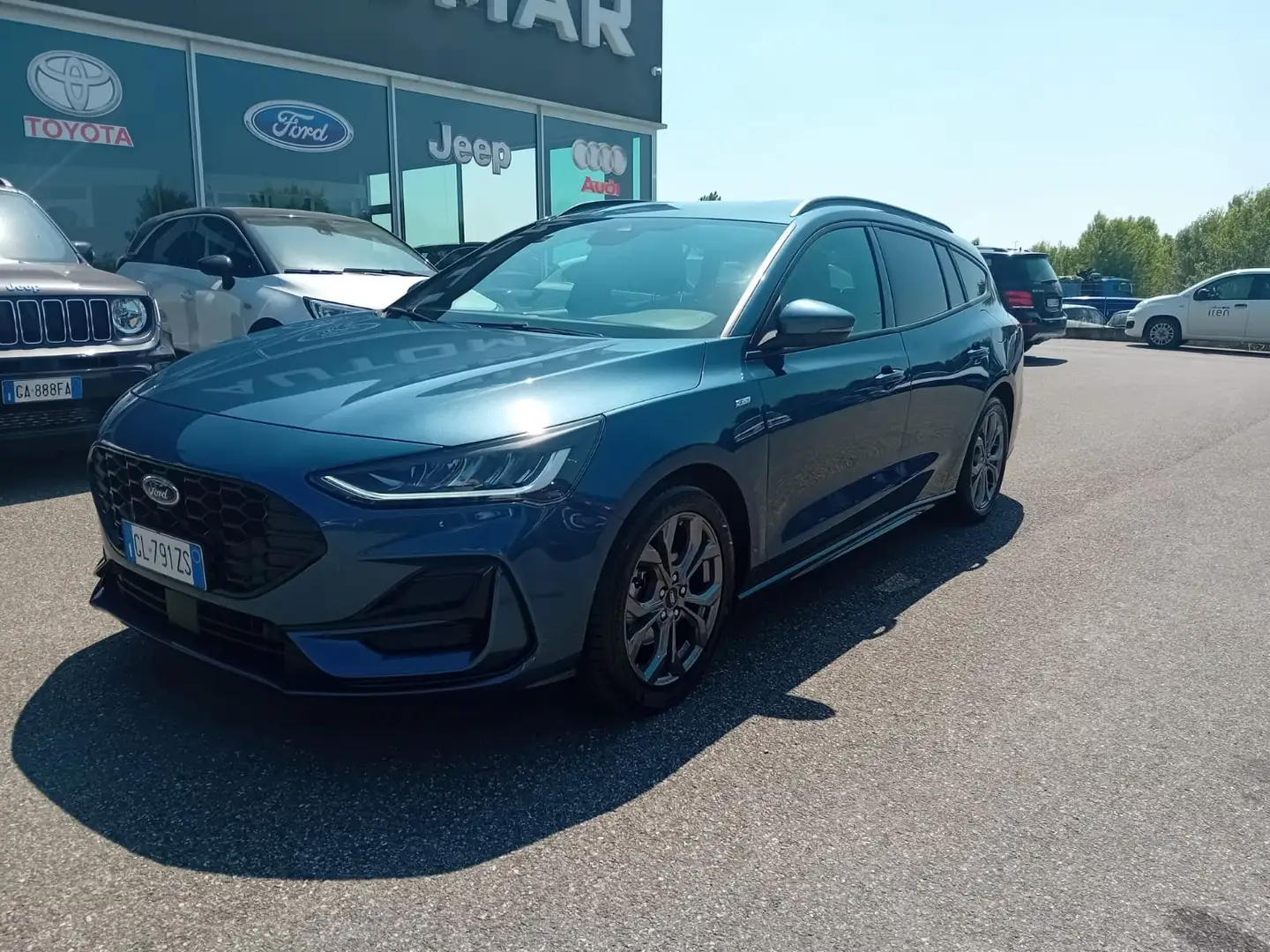 Ford Focus SW 1.0t ecoboost h ST-Line 125cv PREZZO VERO Blu/Azzurro - 2