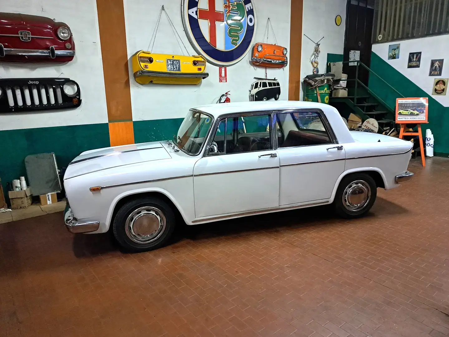 Lancia Fulvia 2C berlina Bianco - 1