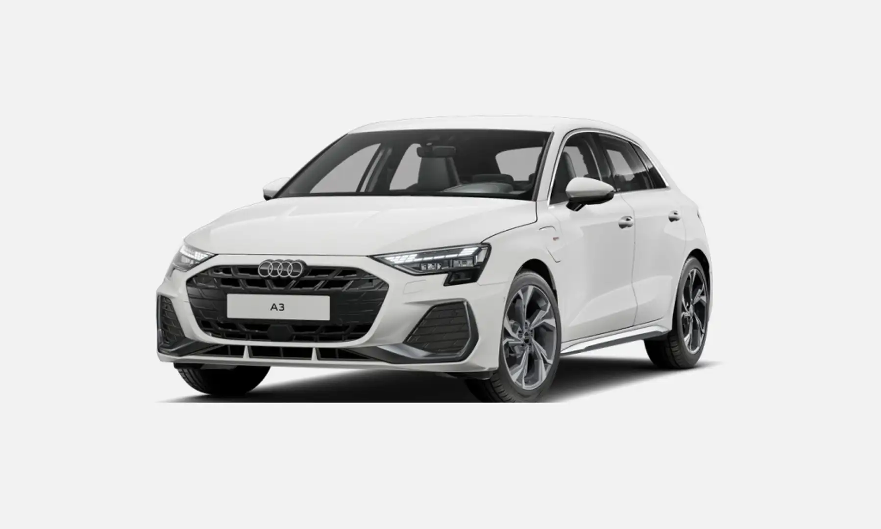 Audi A3 Sportback 40 TFSI e S line S tronic Blanc - 1