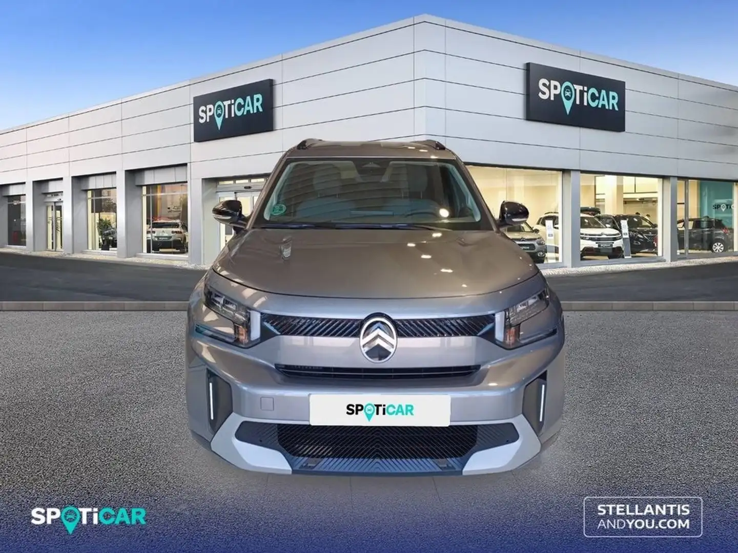 Citroen C3 Aircross Turbo 73kW (100CV) BVM6 Plus Gris - 2