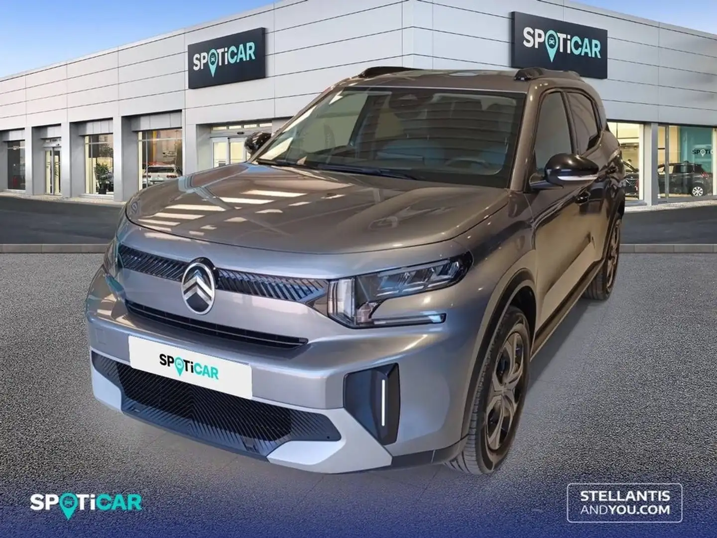 Citroen C3 Aircross Turbo 73kW (100CV) BVM6 Plus Gris - 1