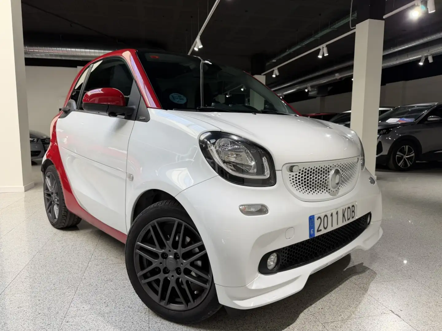 smart forTwo Coupé 66 Passion Aut. Blanco - 1