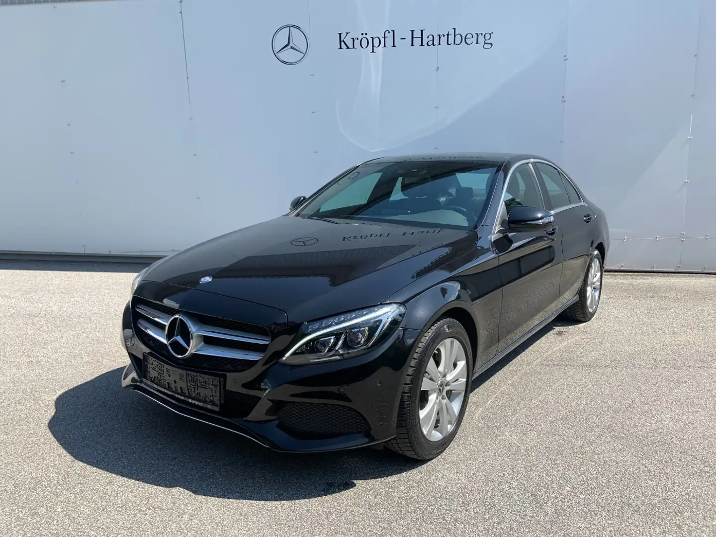 Mercedes-Benz C 350 e AIR Mbeam AUT RKam PTS Shz Ambi Klima Noir - 2