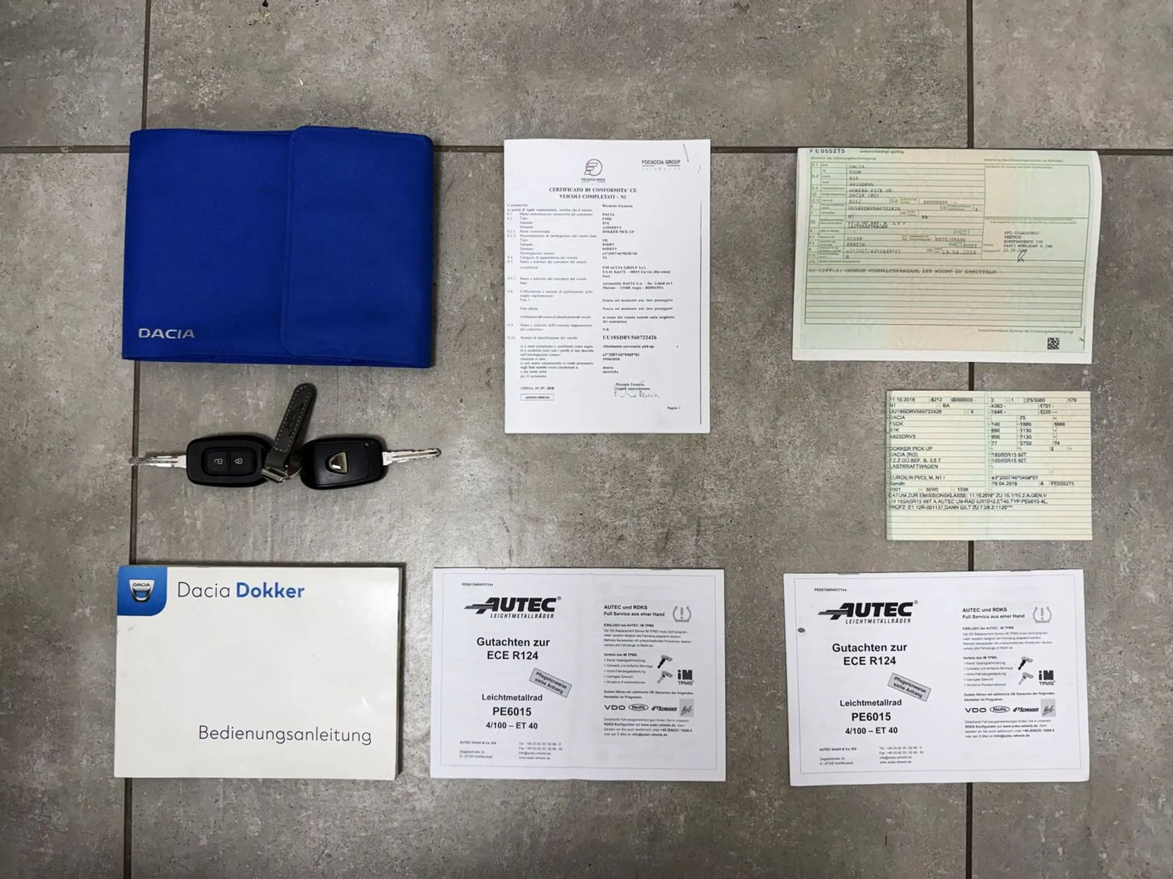 Dacia Dokker PICK UP/Klima 1Hand — photo 9