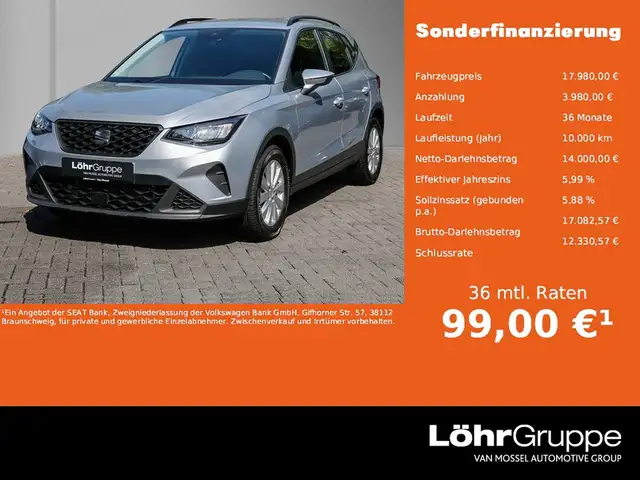 SEAT Arona 1.0 TSI DSG Style Full-Link, Tel., LED-Sch., GR...
