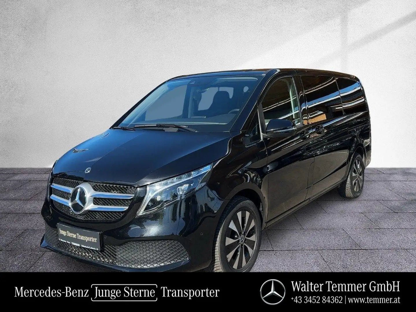 Mercedes-Benz V 220 d 4MATIC Lang LED Navi RKam Noir - 1