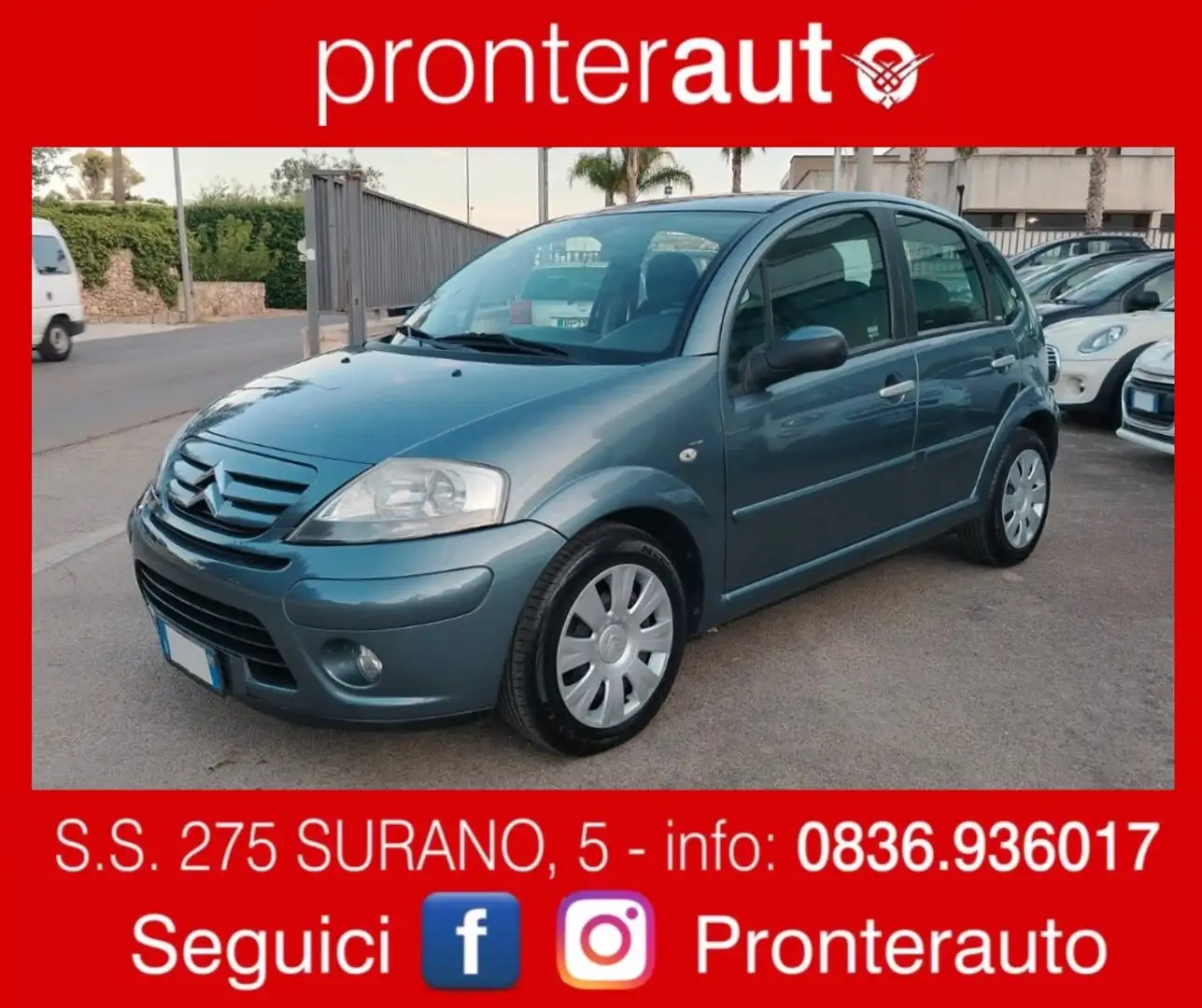 Citroen C3 1.4 hdi Exclusive 70cv Automatica Gris - 1