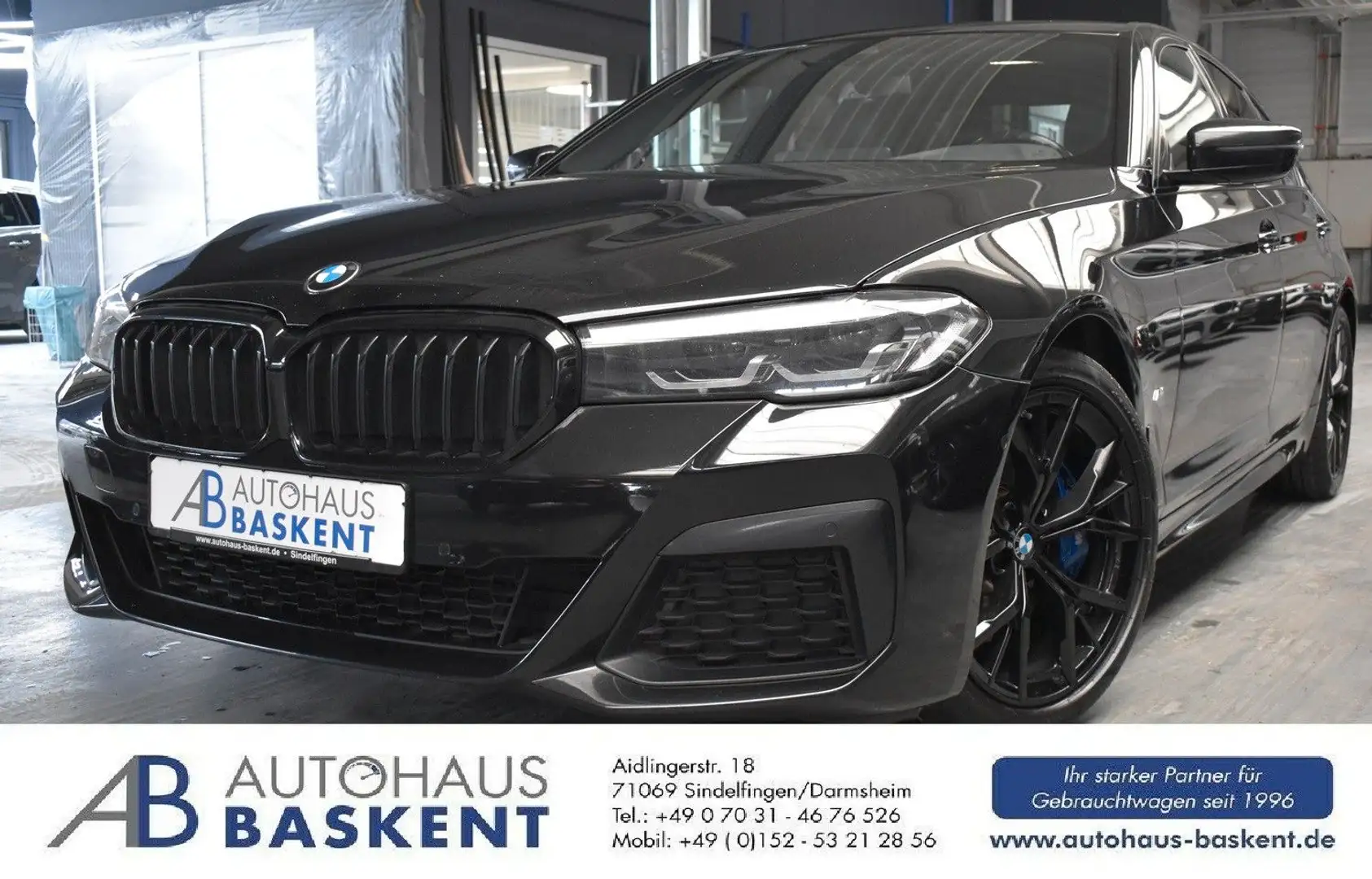 BMW 520 d M SPORT*KAMERA*LED*LEDER*DIGITAL*PDC Noir - 1