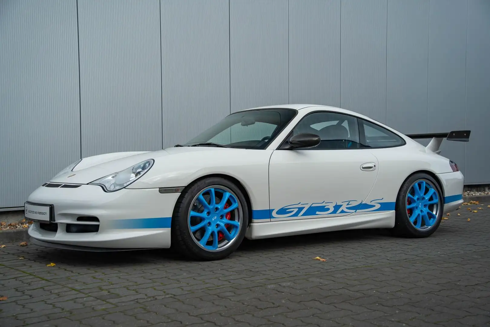 Porsche 996 GT3 RS *blue trim*no over revs 2*1st paint* Bianco - 1