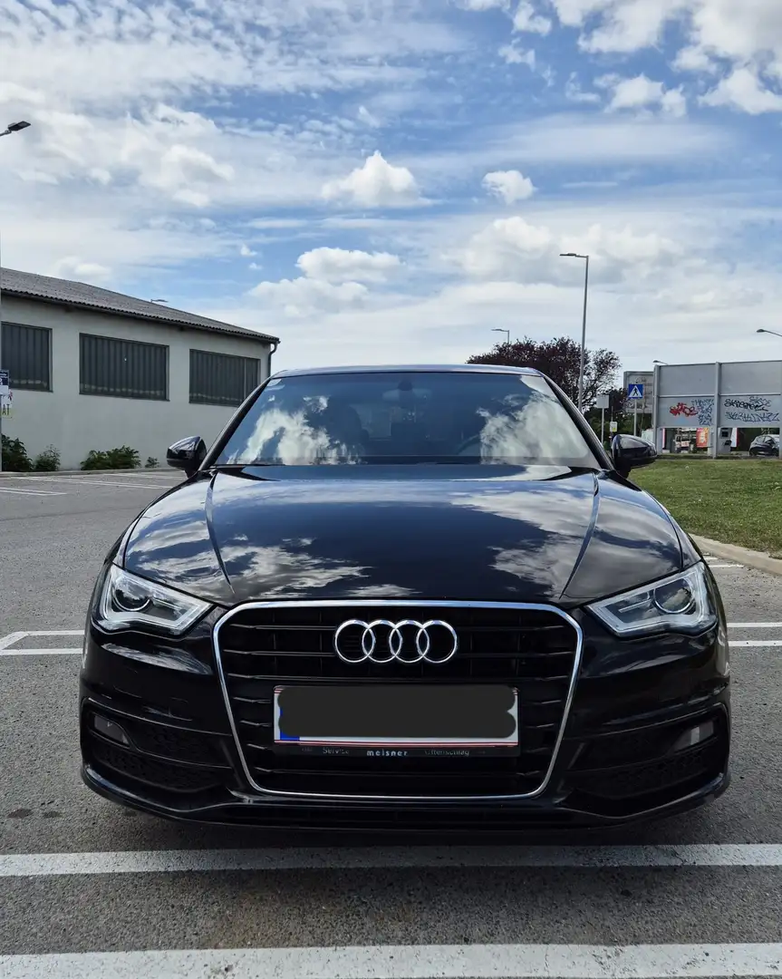 Audi A3 1,8 TFSI Ambition 8V S-line, Leder Milano, B&O,etc Schwarz - 2