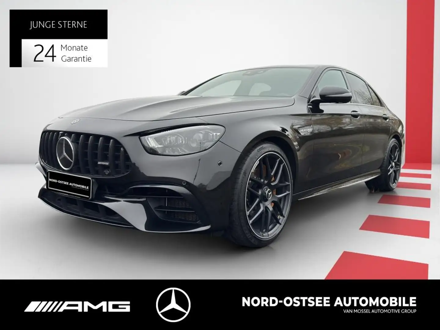 Mercedes-Benz E 63 AMG E 63 S AMG 4M+ PANO AHK 360 STANDH DRIVERS P. Noir - 1