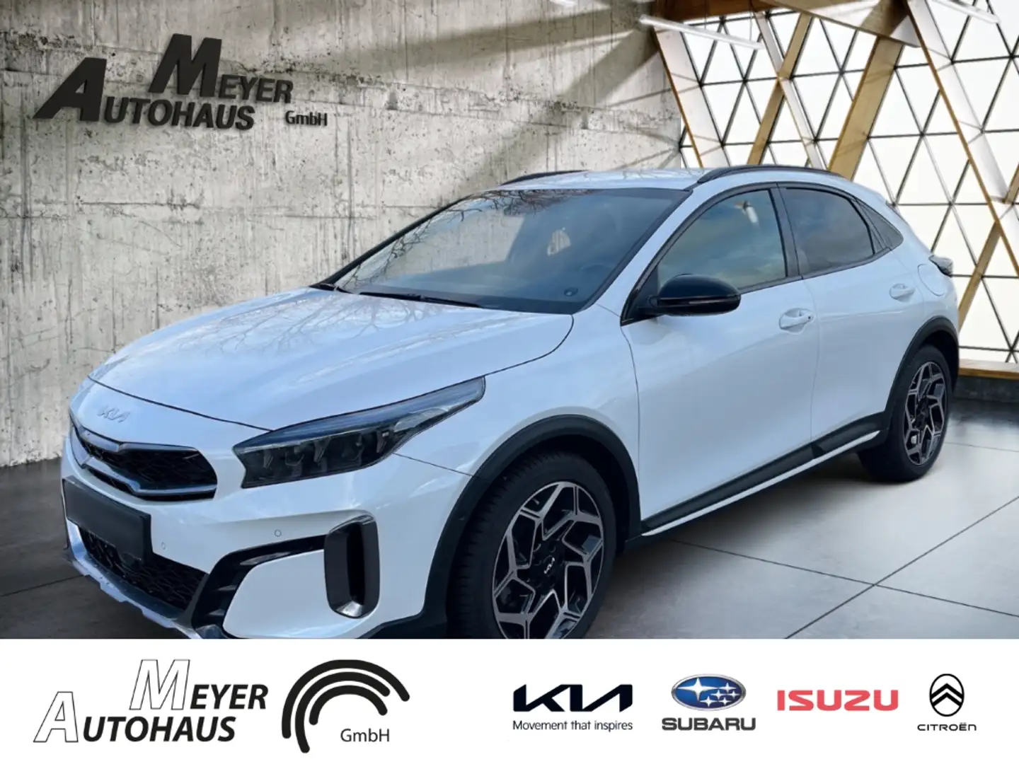 Kia XCeed 1.5T GT Line+Leder+Sitzheizung vorn und hinten+Abs Weiß - 2