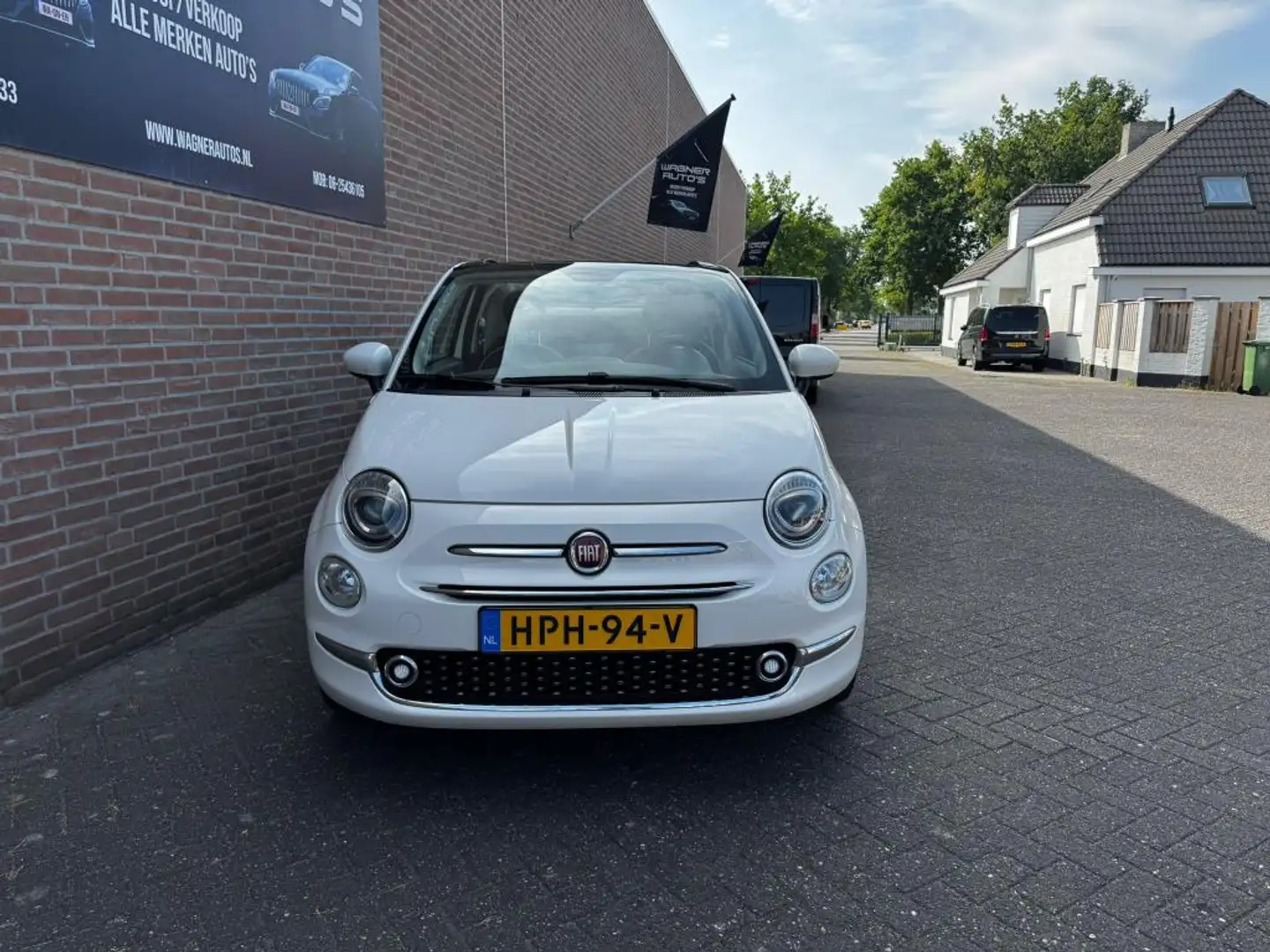 Fiat 500C 1.2 Lounge Cabrio Cruise control Airco PDC Blanco - 2