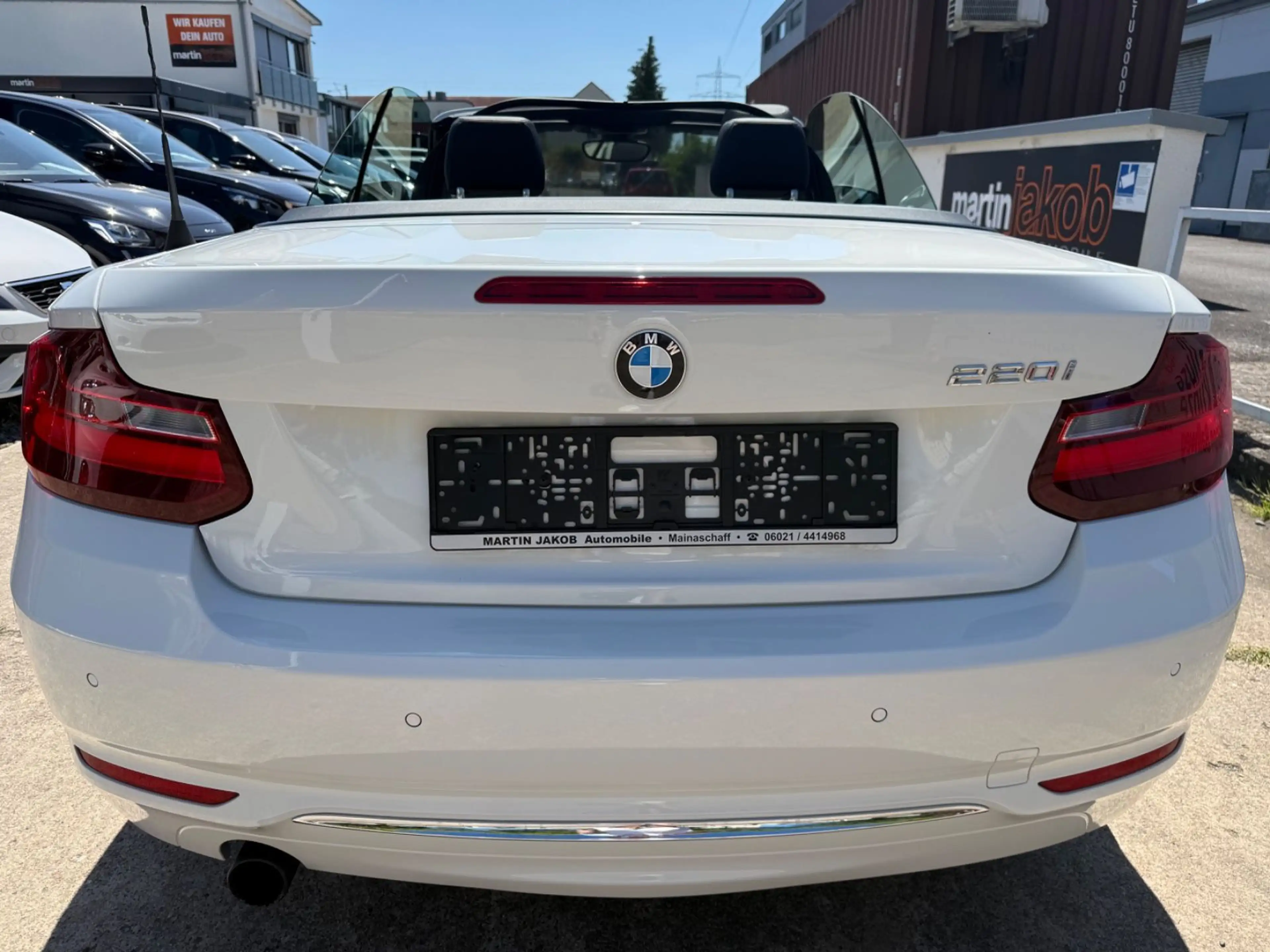 BMW 220 2 Cabrio 220 i Sport Line+PDC+LEDER+SITZHEIZ — photo 6
