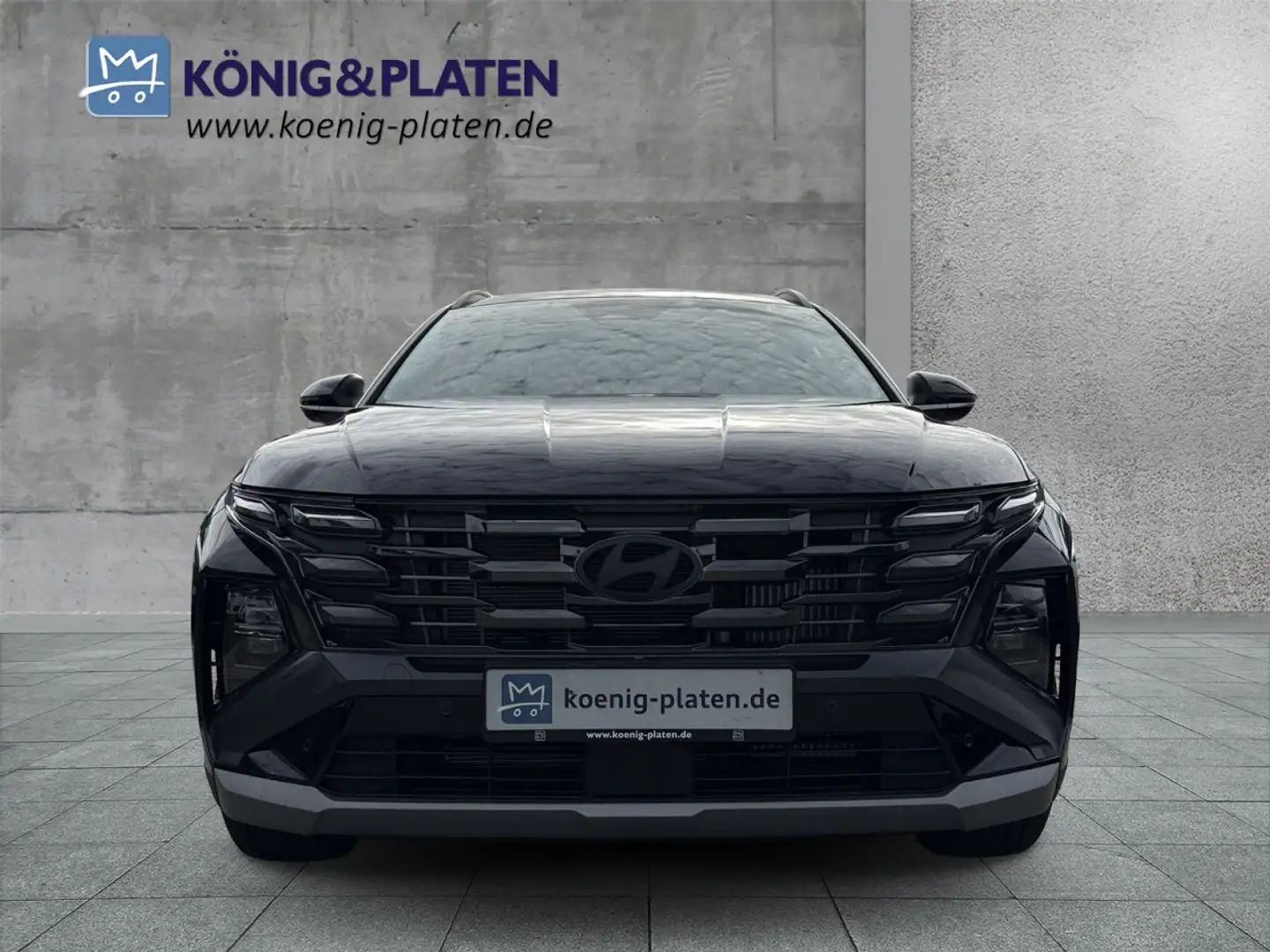 Hyundai TUCSON FL 1.6 T-GDi (160 PS) 48V 7-DCT 2WD TREND Klima Schwarz - 2