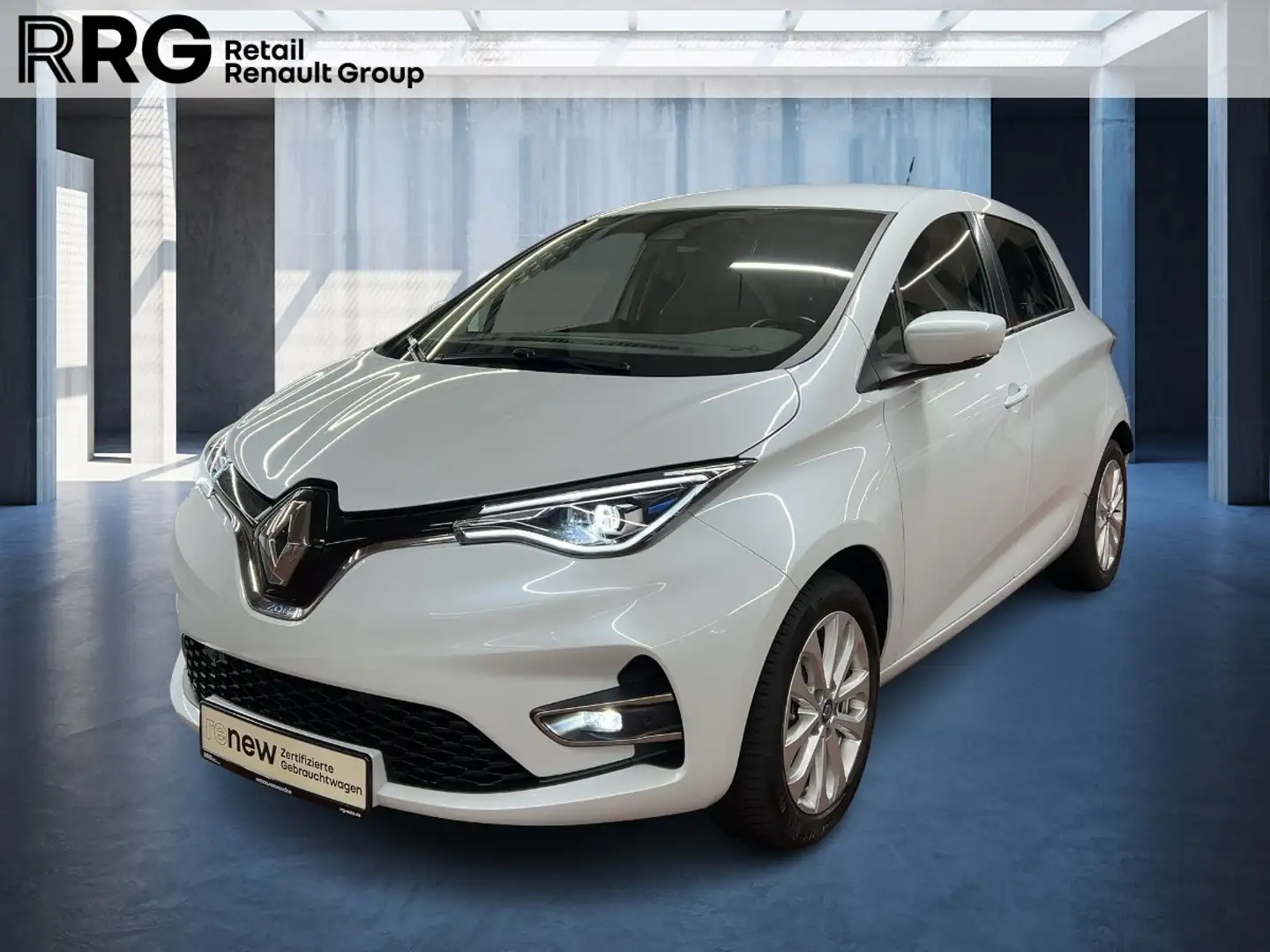 Renault ZOE EXPERIENCE R135 50kWh CCS BATTERIEKAUF Wit - 1