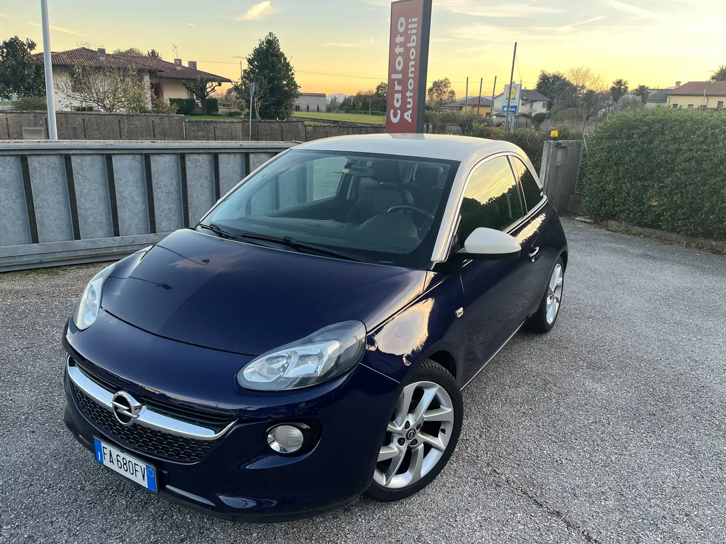 Opel Adam Adam 1.4 Glam 87cv E6 Bellissima!!!! Bleu - 1