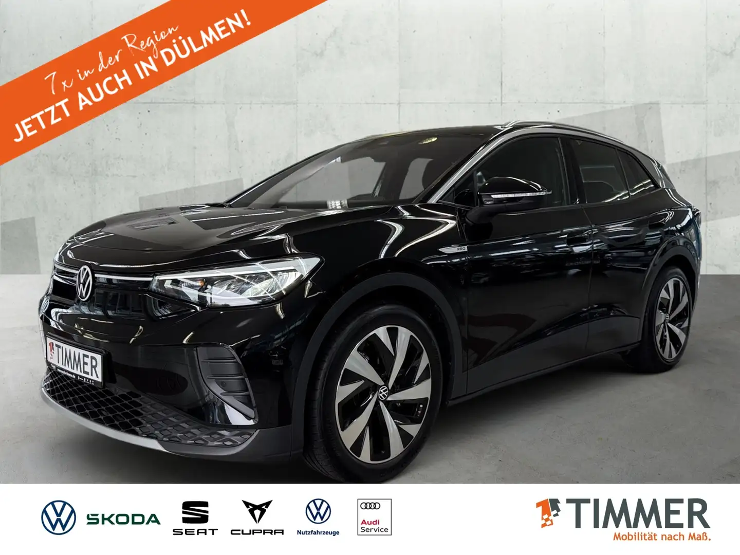 Volkswagen ID.4 PRO PERF. 82 kWh+WÄPU+STANDHZG+AHK+CARPLAY +20" + Schwarz - 1