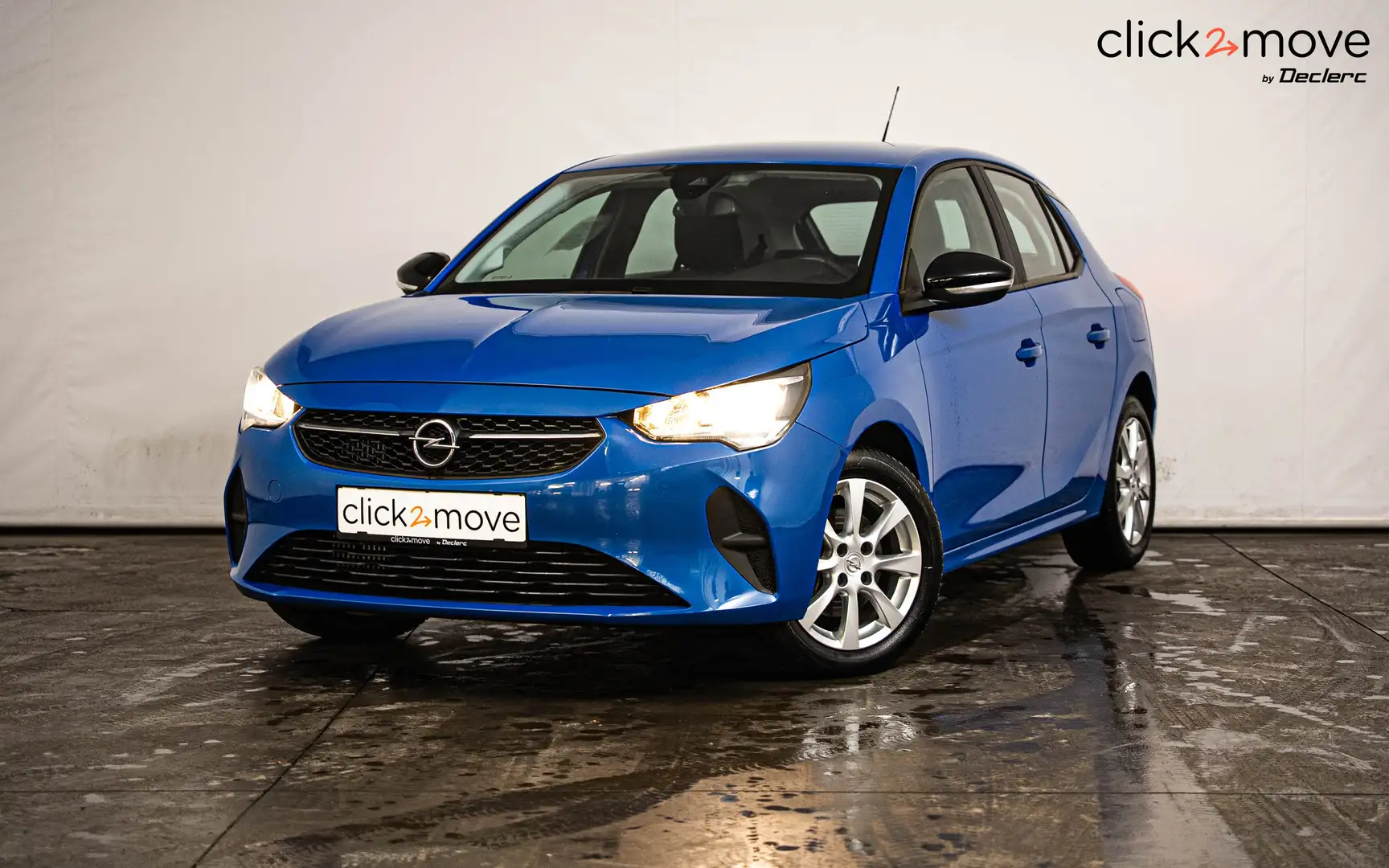 Opel Corsa Corsa 1.2 Turbo Edition Blauw - 1