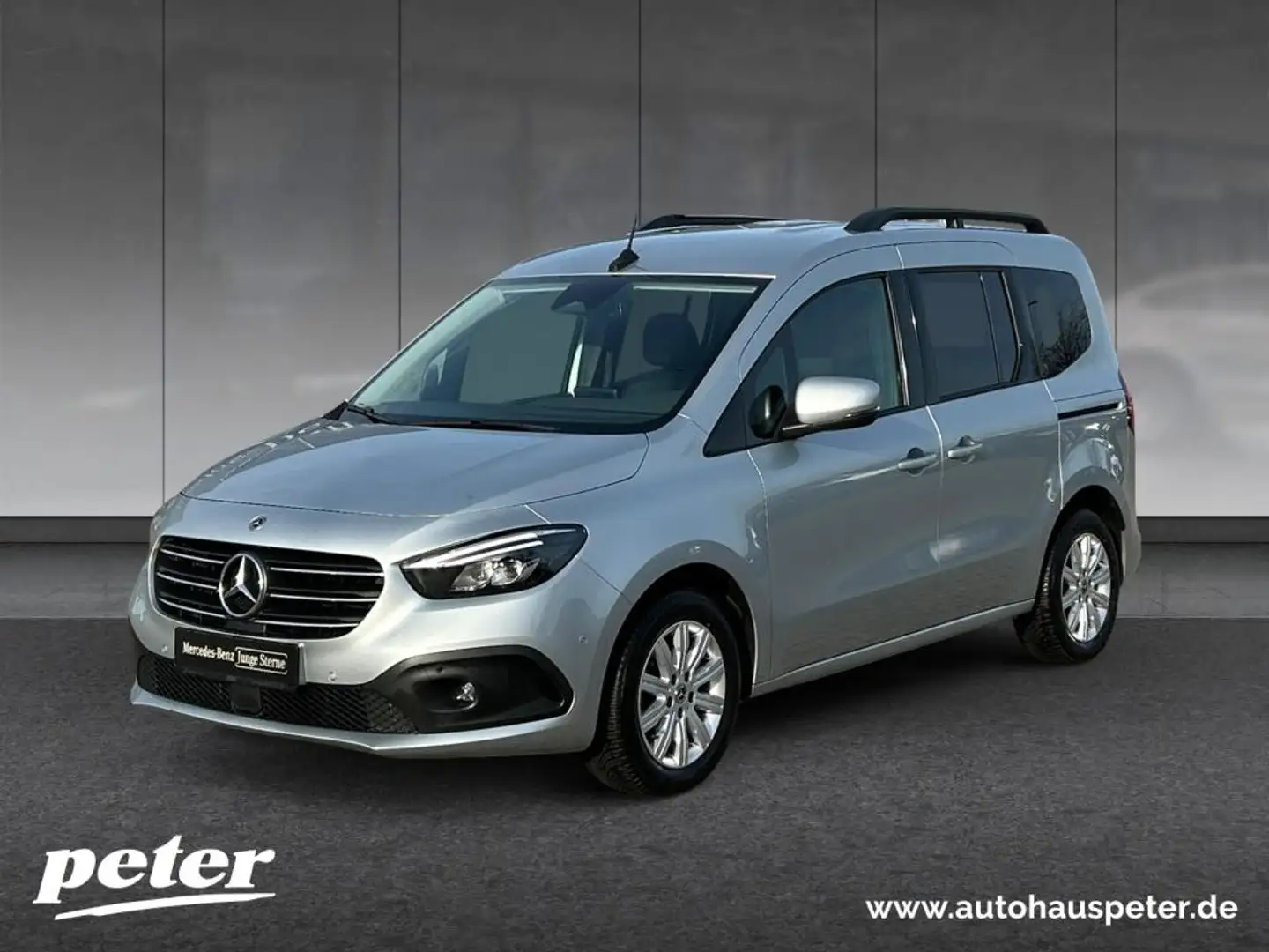 Mercedes-Benz T-Class T 180 d PROGRESSIVE EDITION 7GT+LED+AHK+KAM+MBUX Silber - 1