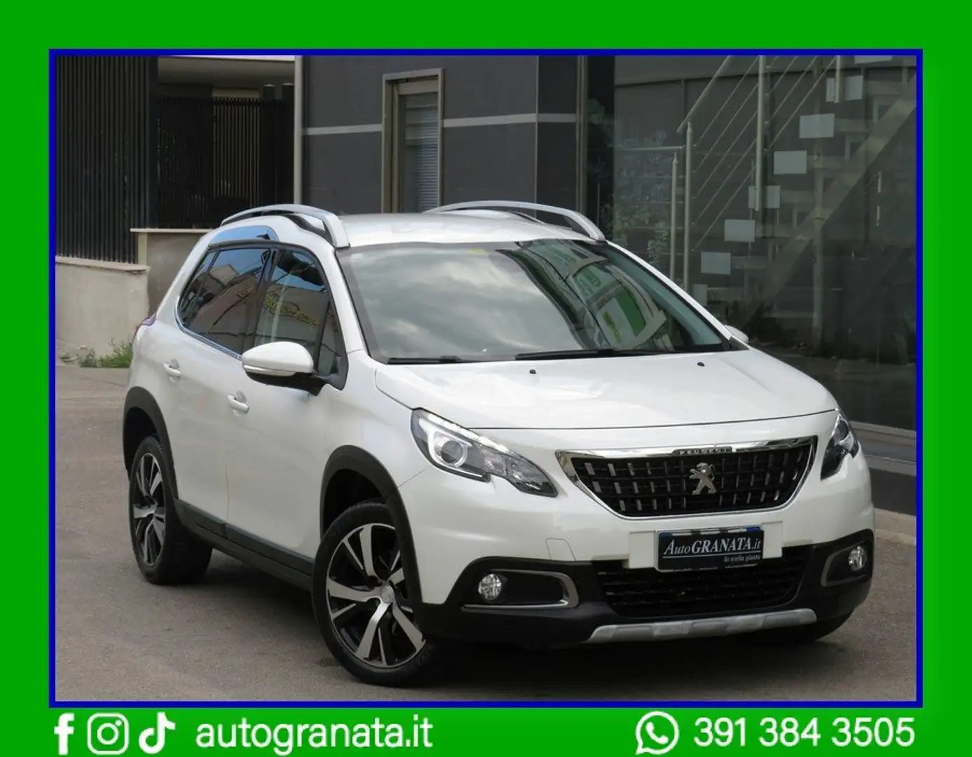 Peugeot 2008 BlueHDi EAT6(aut.)120CV ALLURE NAVI+RETROC. Bianco - 2