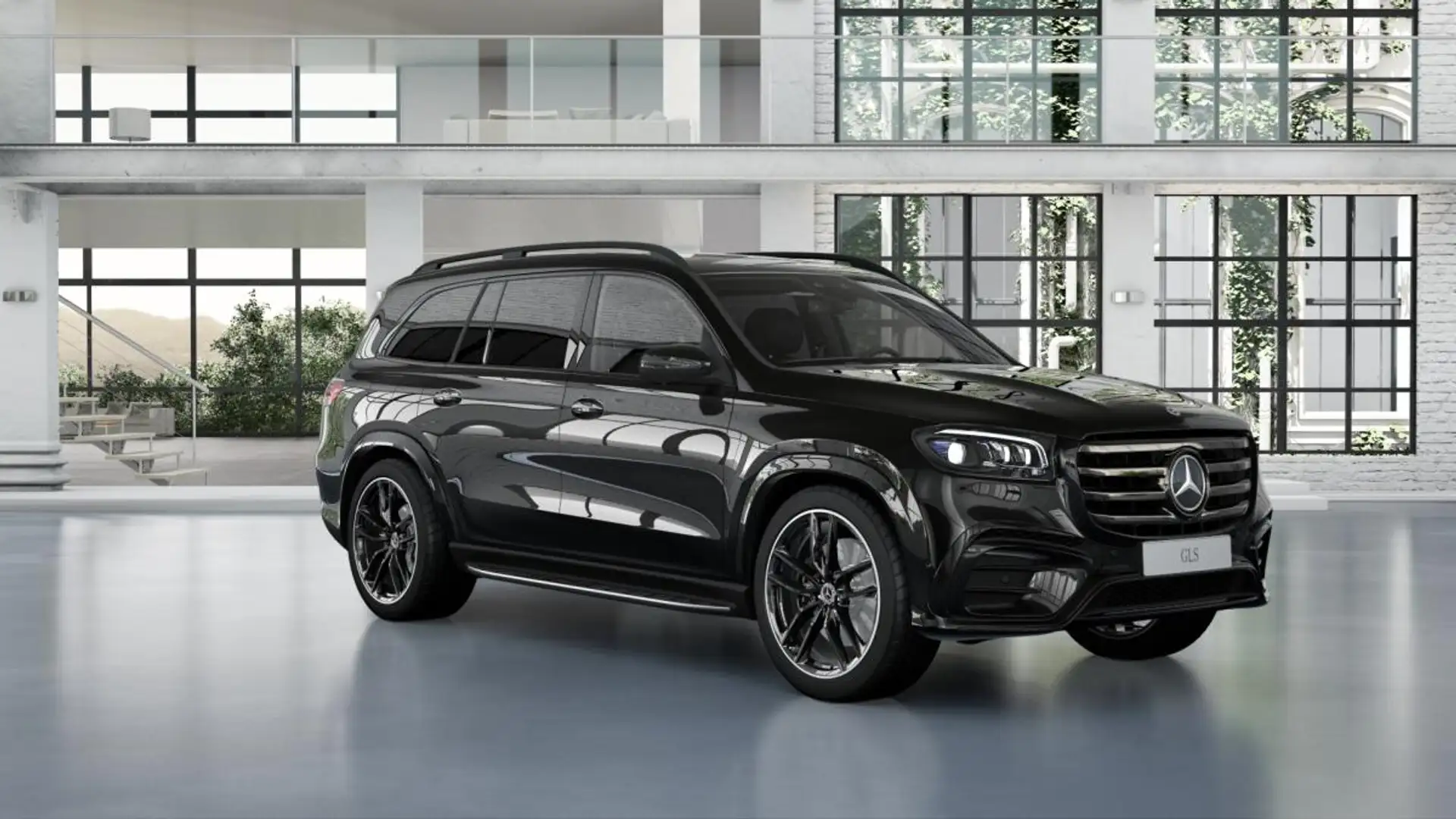 Mercedes-Benz GLS 450 d 4M AMG Line Ultimate Fond-Tablet Shzg. Standheiz Schwarz - 1