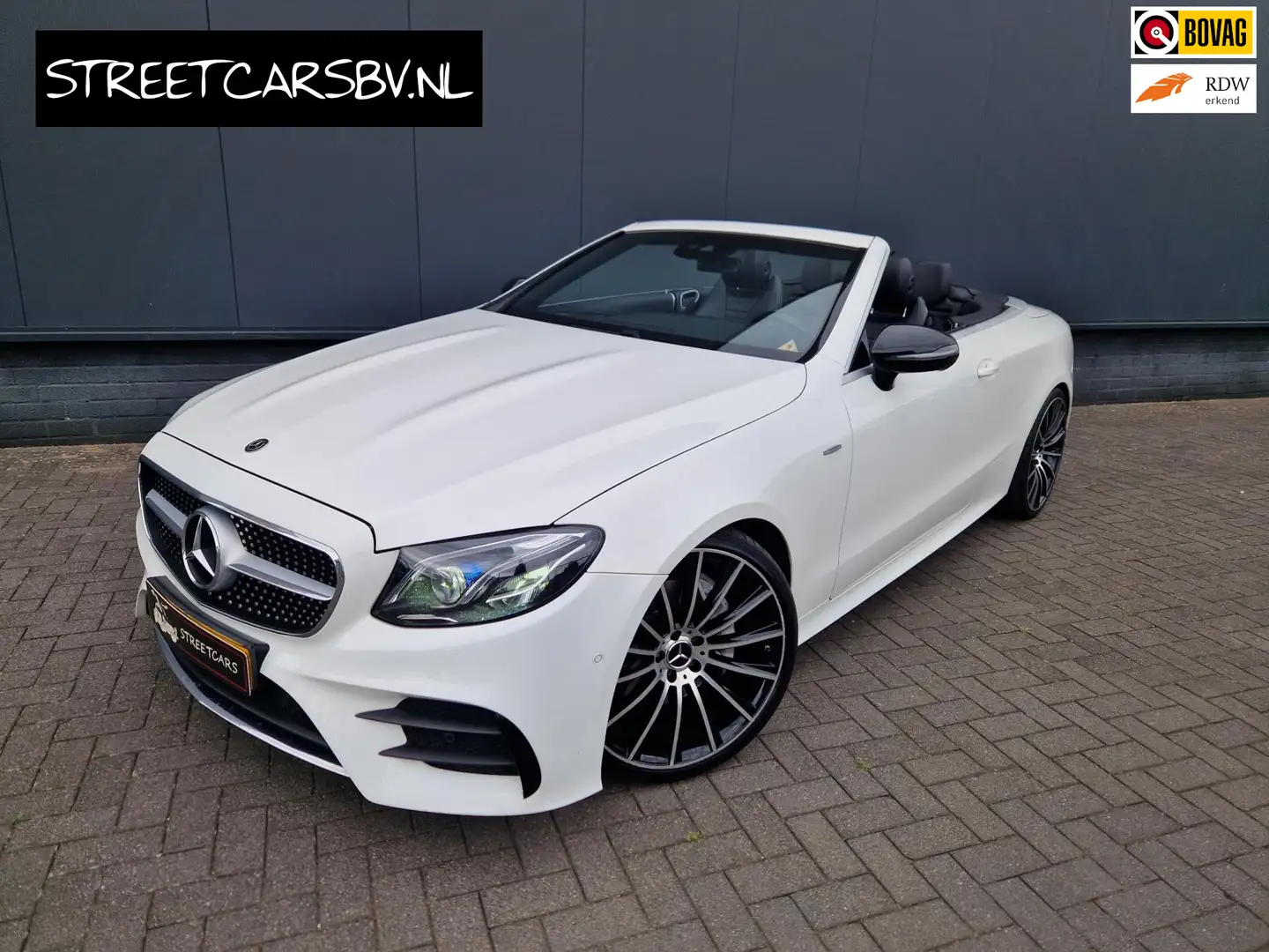 Mercedes-Benz E 220 Cabrio 220d AMG /Dealer onderhouden /Sfeer /Garant Wit - 1