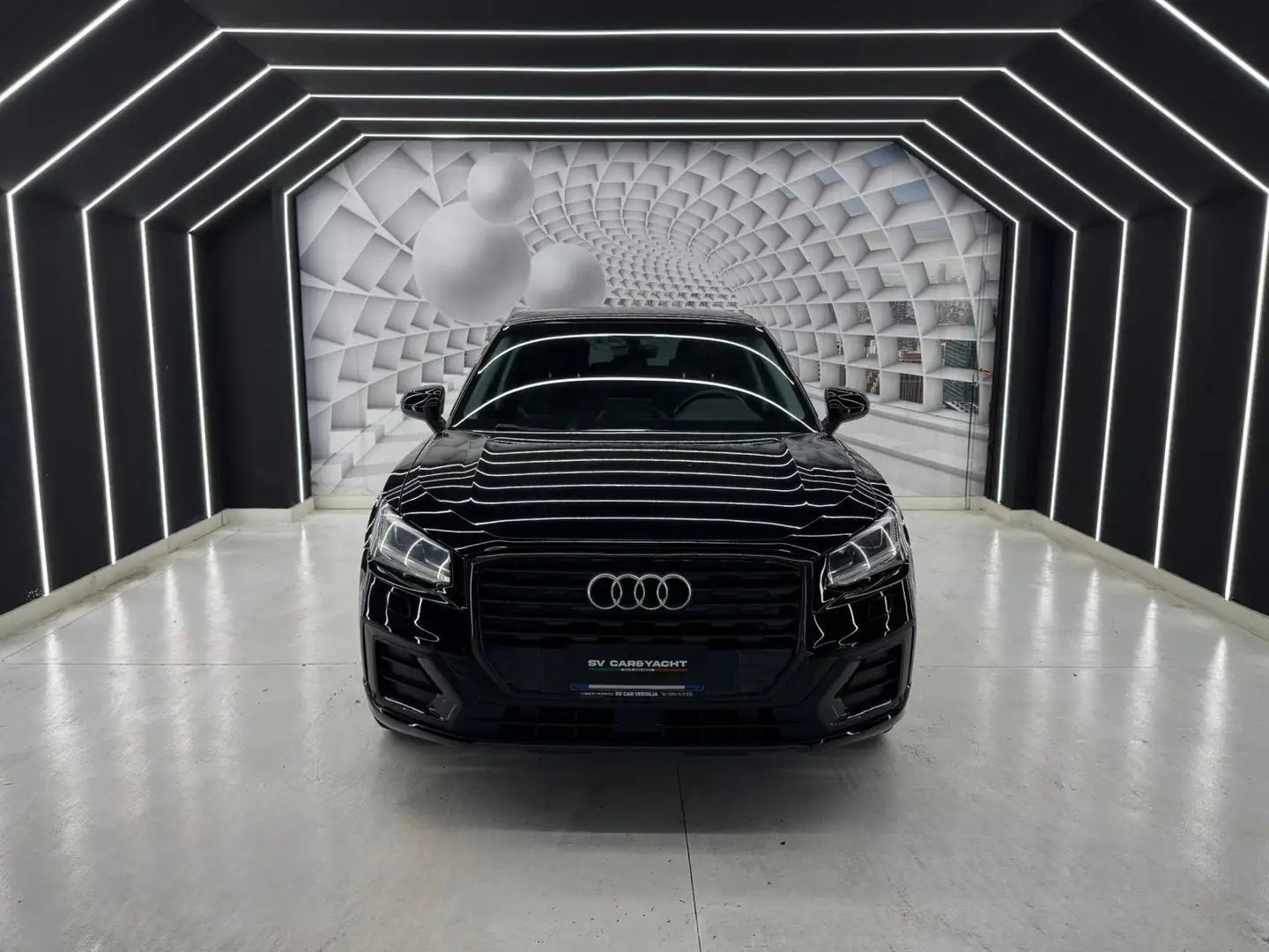 Audi Q2 S LINE-1.6 116CV-12 MESI GARANZIA-PERMUTE-FULL OPT Schwarz - 1