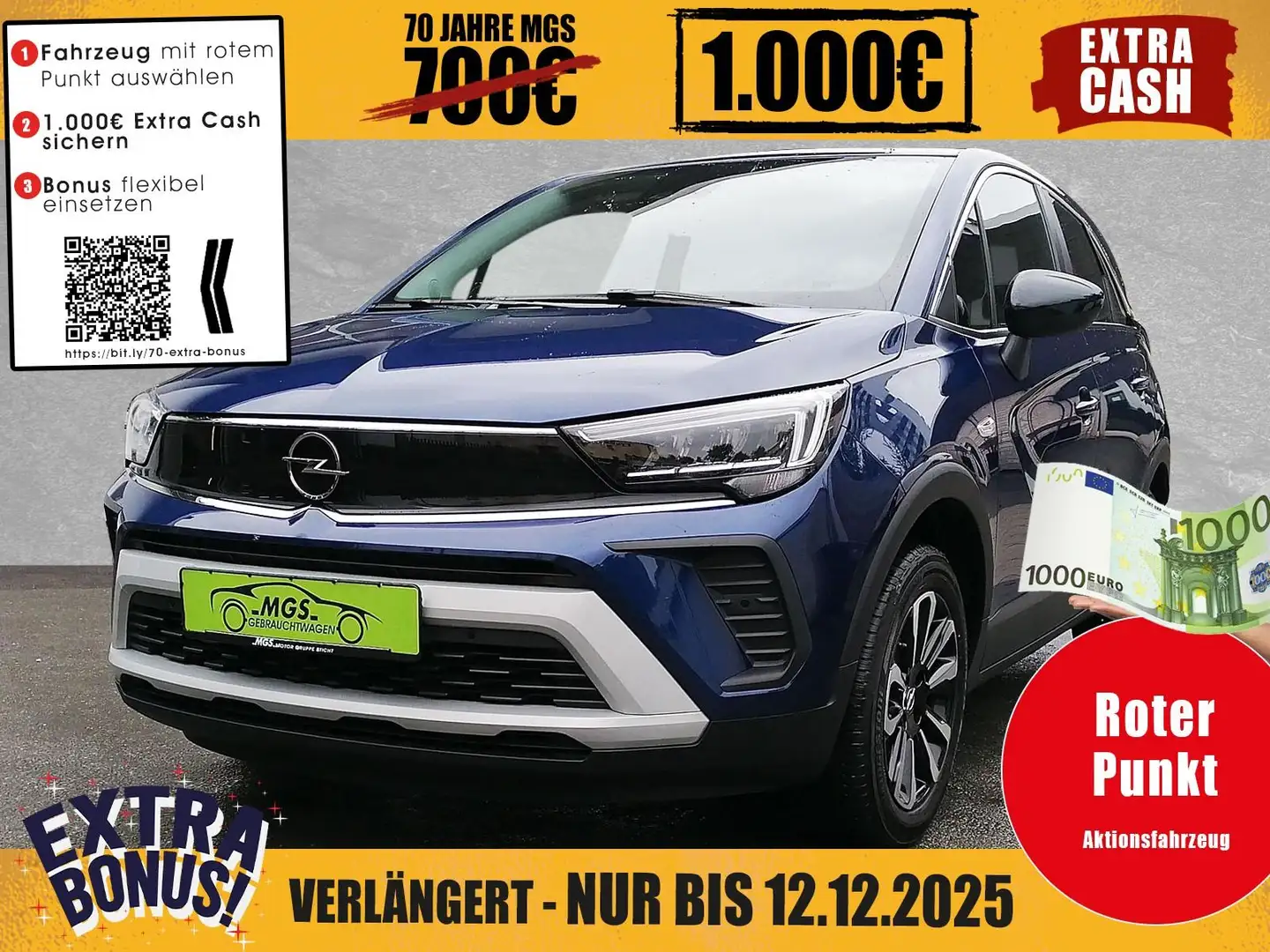 Opel Crossland Opel Crossland Business Elegance DAB #BT #NAVI Blau - 1