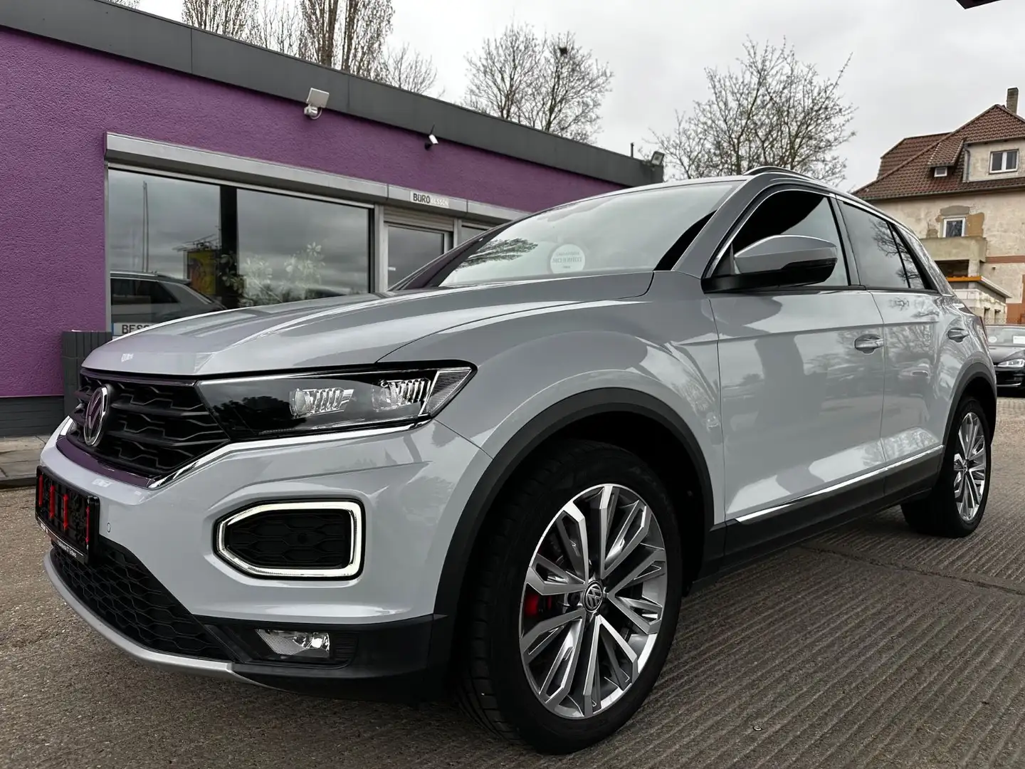 Volkswagen T-Roc Sport 4Motion 2.0 tsi "HU/AU NEU+GARANTIE" Plateado - 1
