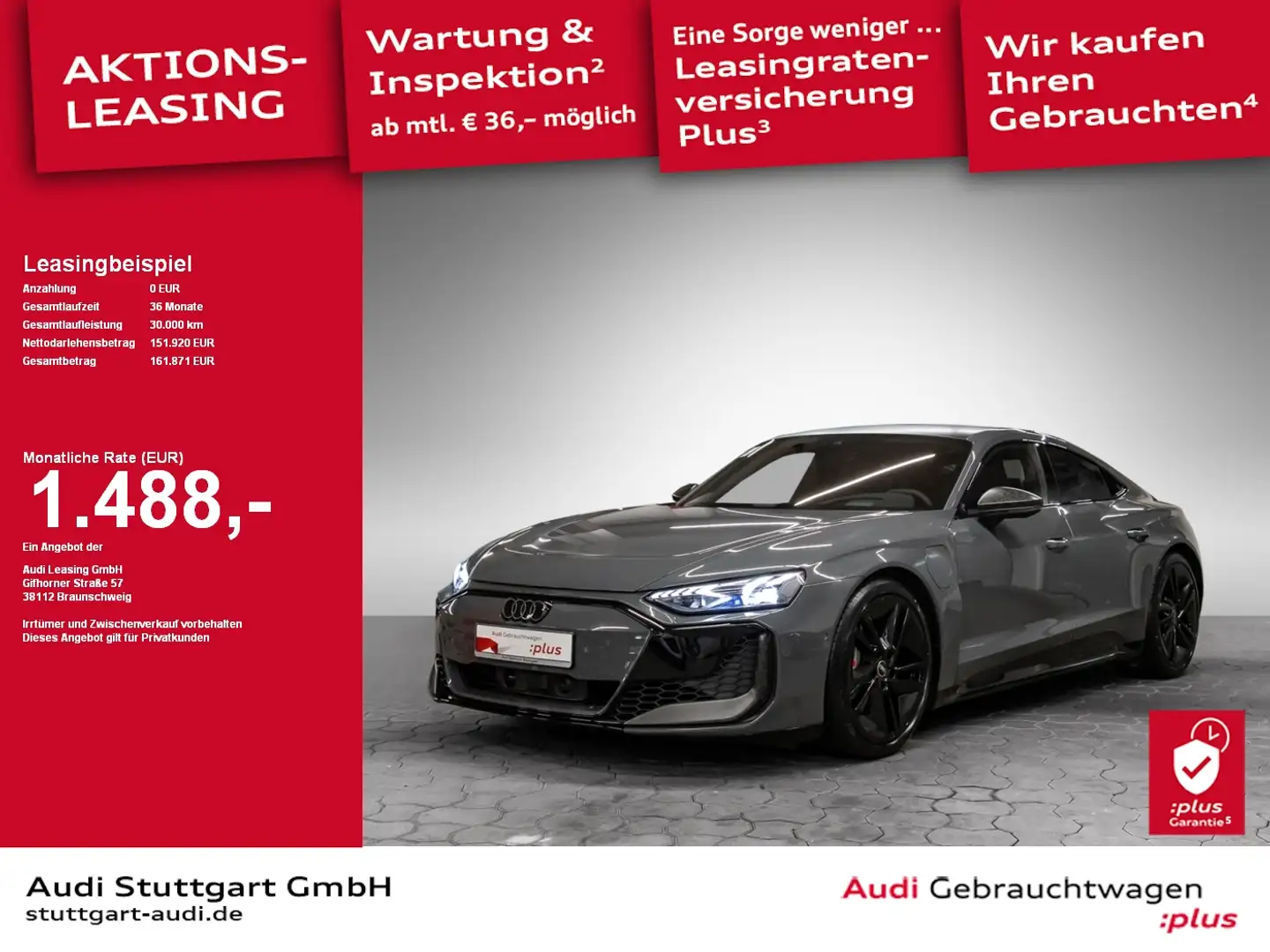 Audi RS e-tron GT performance quattro Carbon Keramik Szary - 1