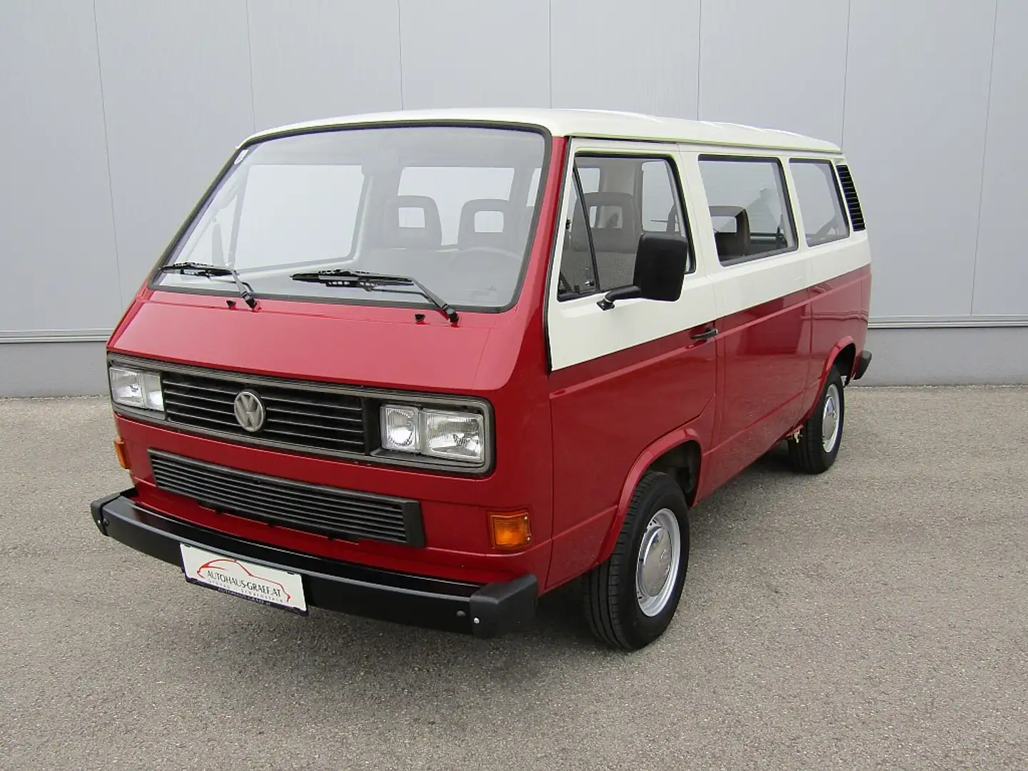 Volkswagen T3 Caravelle C TD Schiebedach Top Zustand!! Rot - 1