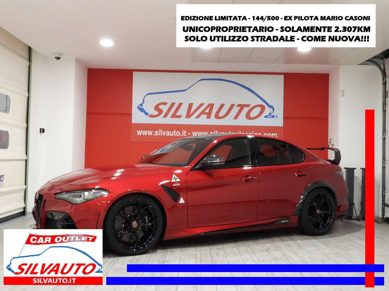 Alfa Romeo Giulia GTAM 2.9 V6 BI-TURBO 540CV - SOLO 2.307KM (2021)