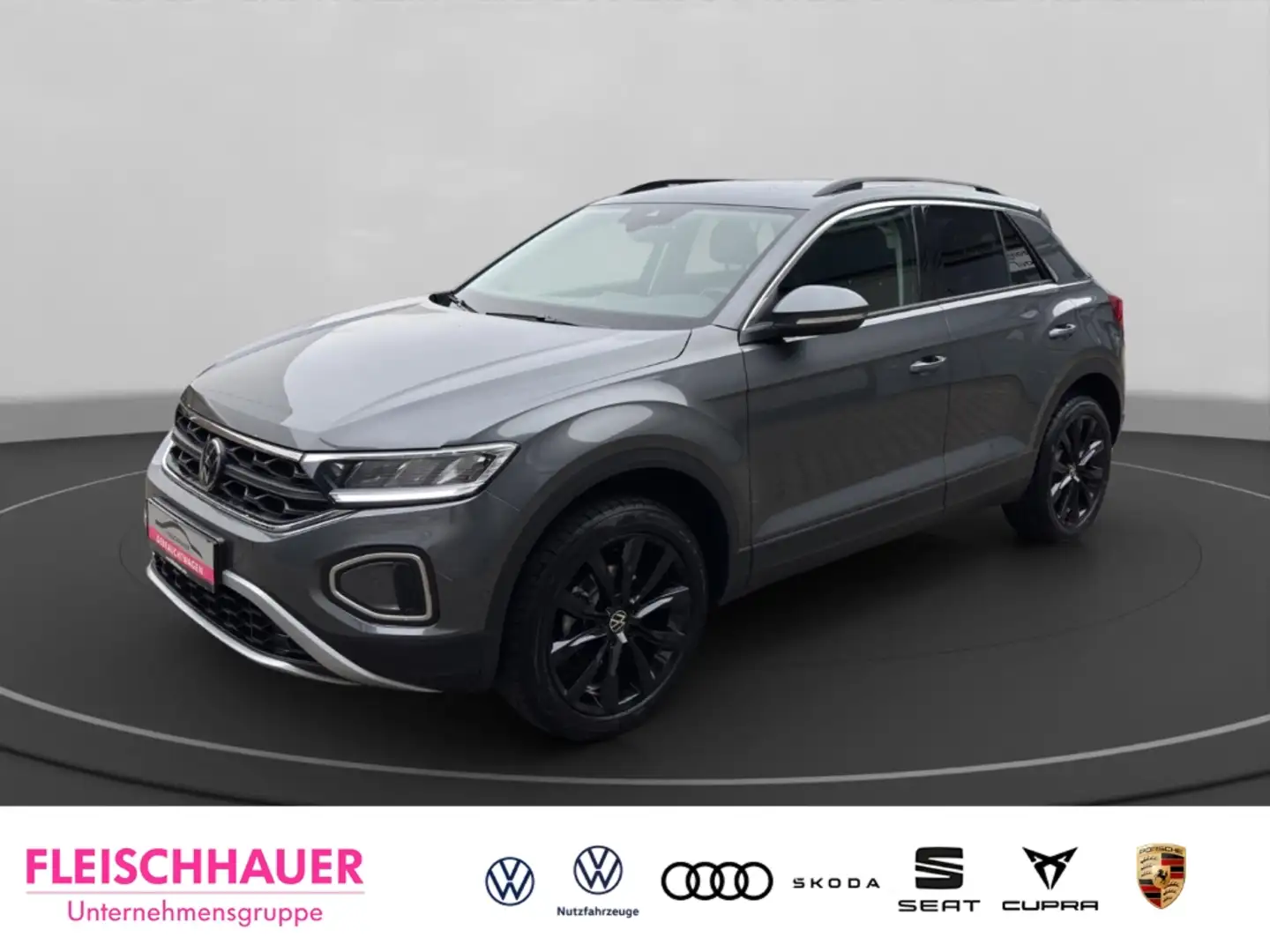Volkswagen T-Roc 1.5 TSI Life DSG Navi Kamera LED Sitzheizung Grau - 1