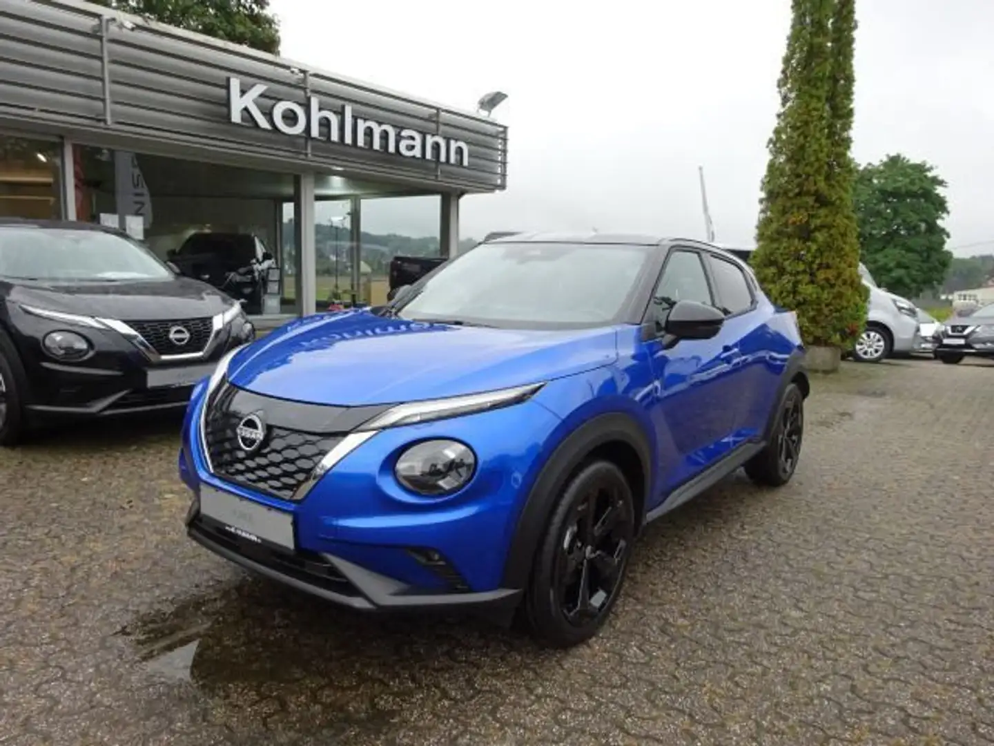 Nissan Juke Hybrid 1.6 Tekna BOSE BFS 19" 360° Bleu - 1