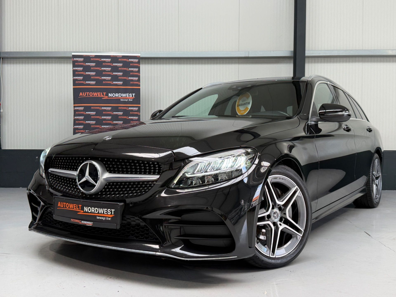 Mercedes-Benz C 220 d T Aut. AMG Line Burmester LED NAVI LEDER ACC AM — photo 3