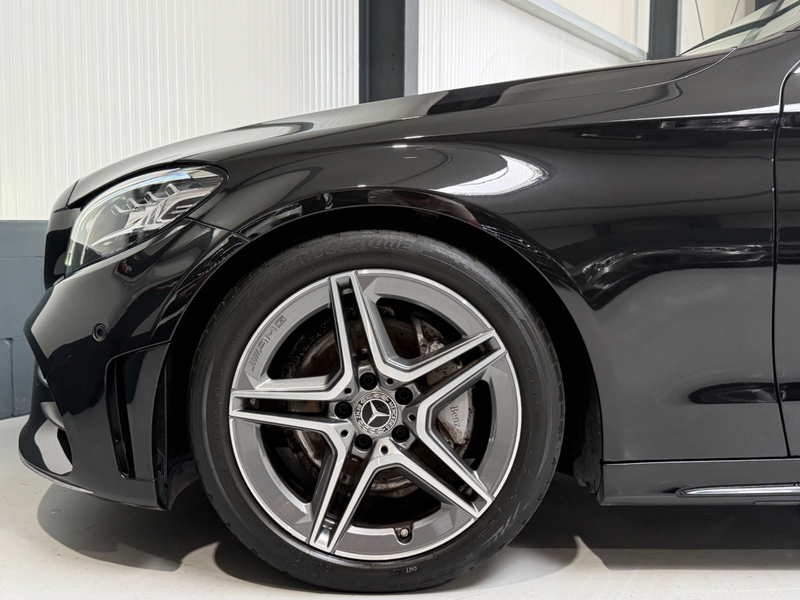 Mercedes-Benz C 220 d T Aut. AMG Line Burmester LED NAVI LEDER ACC AM — photo 7