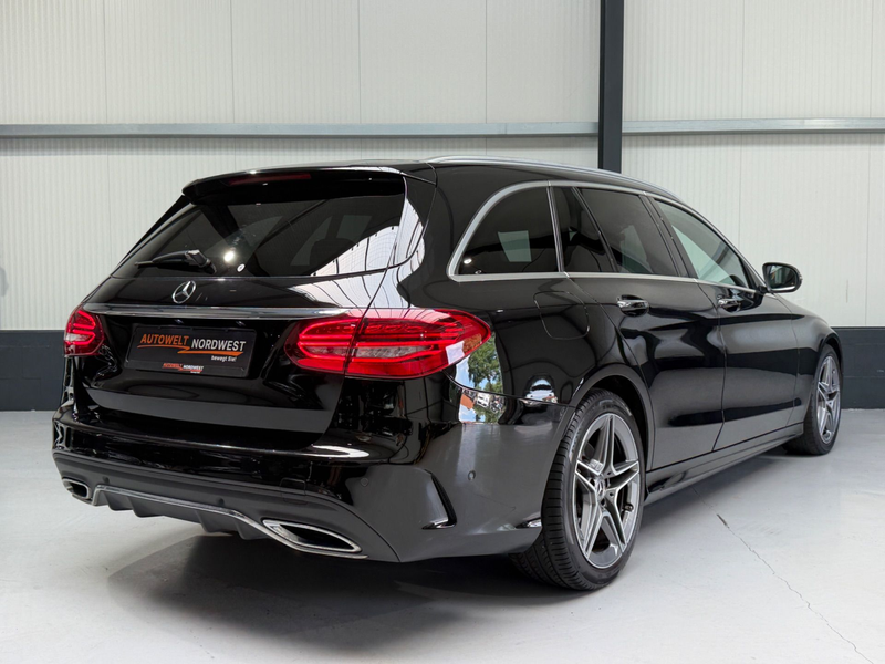 Mercedes-Benz C 220 d T Aut. AMG Line Burmester LED NAVI LEDER ACC AM — photo 6