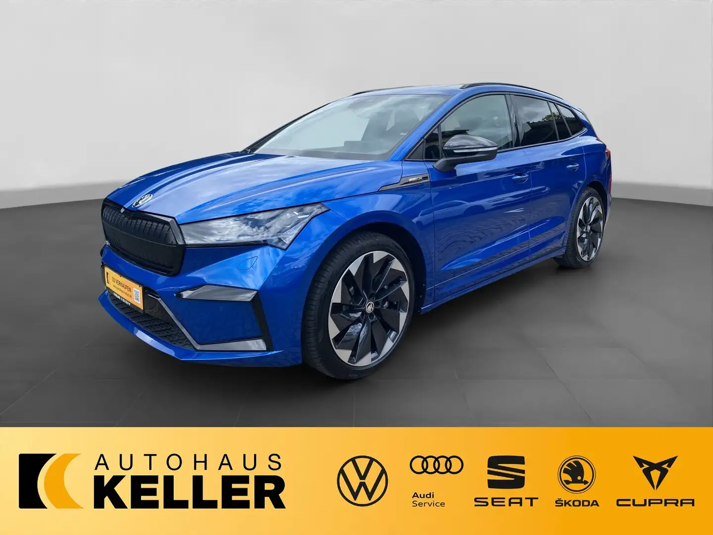 Skoda Enyaq iV 80x Sportline  Navi/Pano.-Dach/Distronic Синій - 2