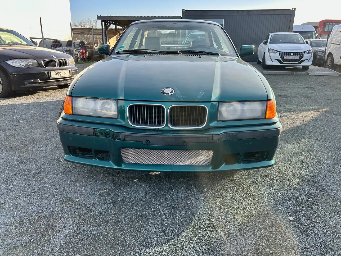 BMW 325 325i Coupe M50/ SD/ Leder/ neu Service/ 2Hand Grün - 2