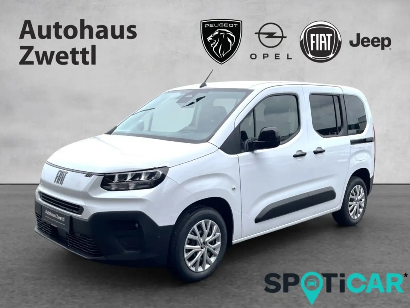 Fiat Doblo M BHDI 130 EAT8 Weiß - 1