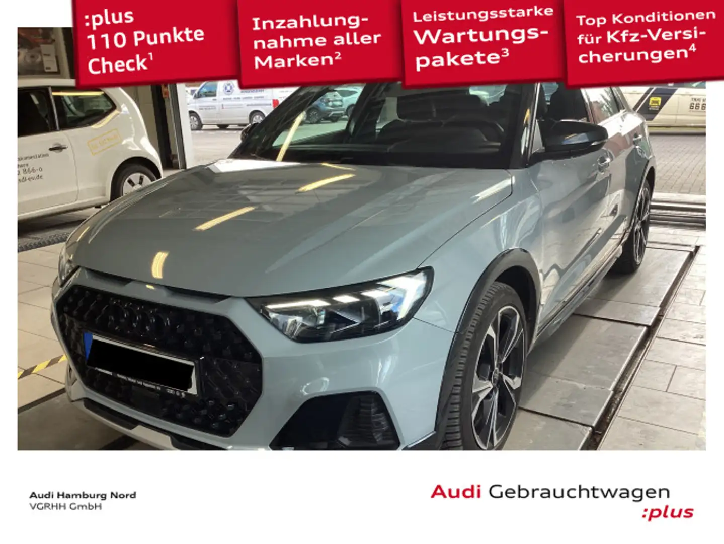 Audi A1 30 TFSI citycarver edition one S tronic ACC Szary - 1