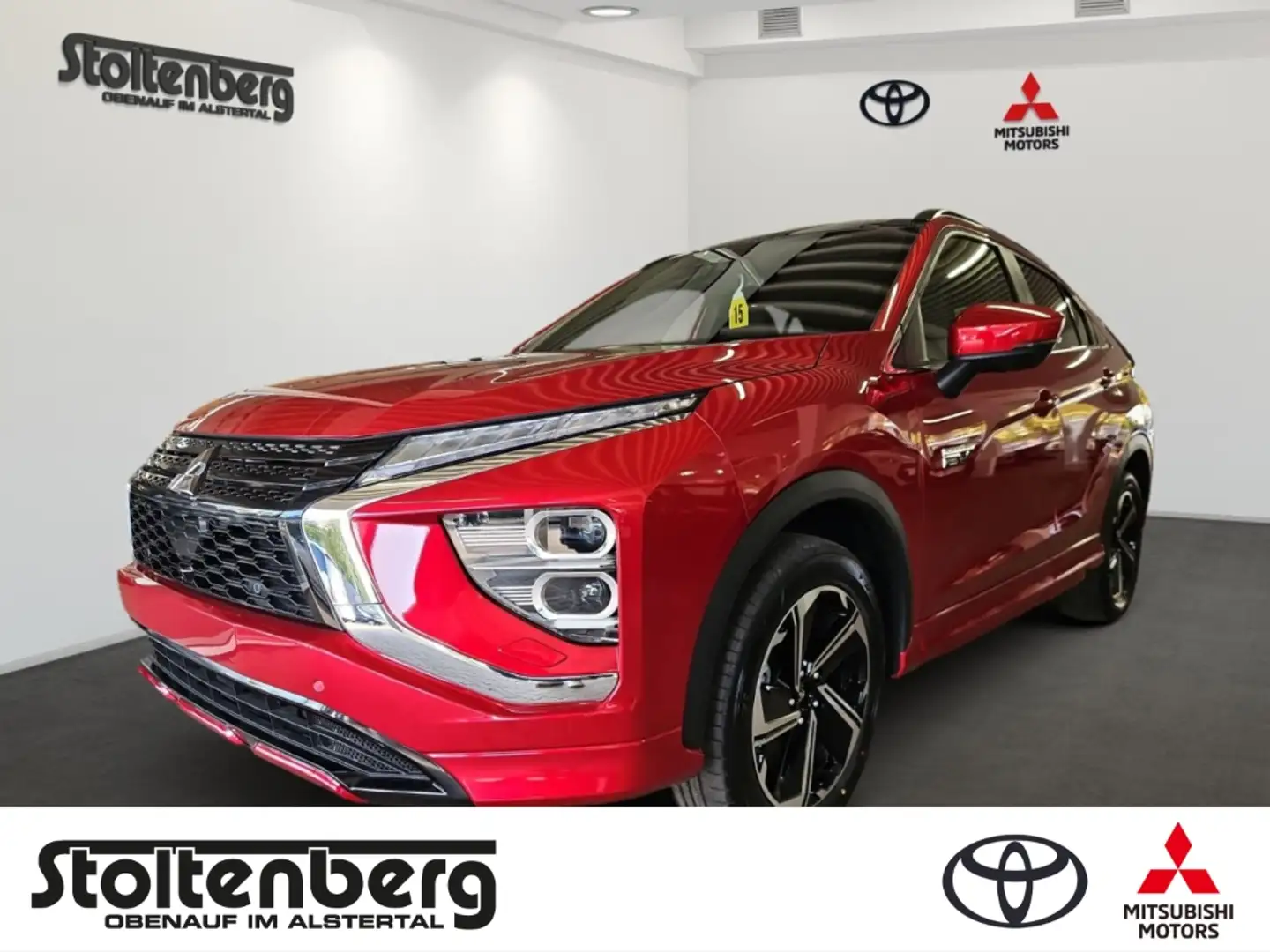 Mitsubishi Eclipse Cross Top Hybrid 4WD 2.4 PHEV HUD StandHZG Soundsystem 3 Rood - 1