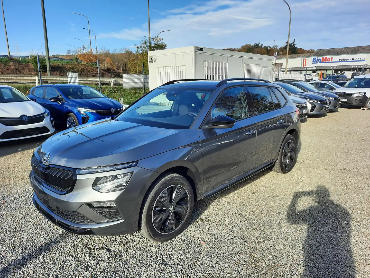 Skoda Kamiq Kamiq 1.5 TSI ACT Monte Carlo DSG7 0km! Grijs - 1