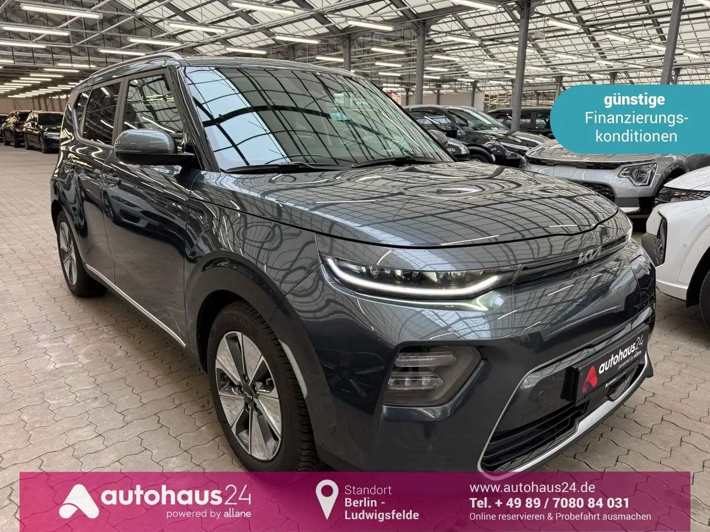 Kia Soul e-Soul Inspiration 64 kWh|HeadUp|LED|Kamera Grau - 1