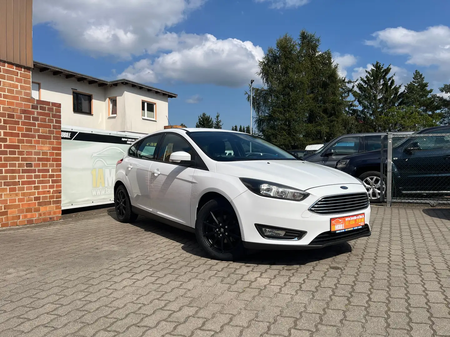 Ford Focus Achtung - Felgen / Reifen neu!!! Inspektion neu!!! Weiß - 1