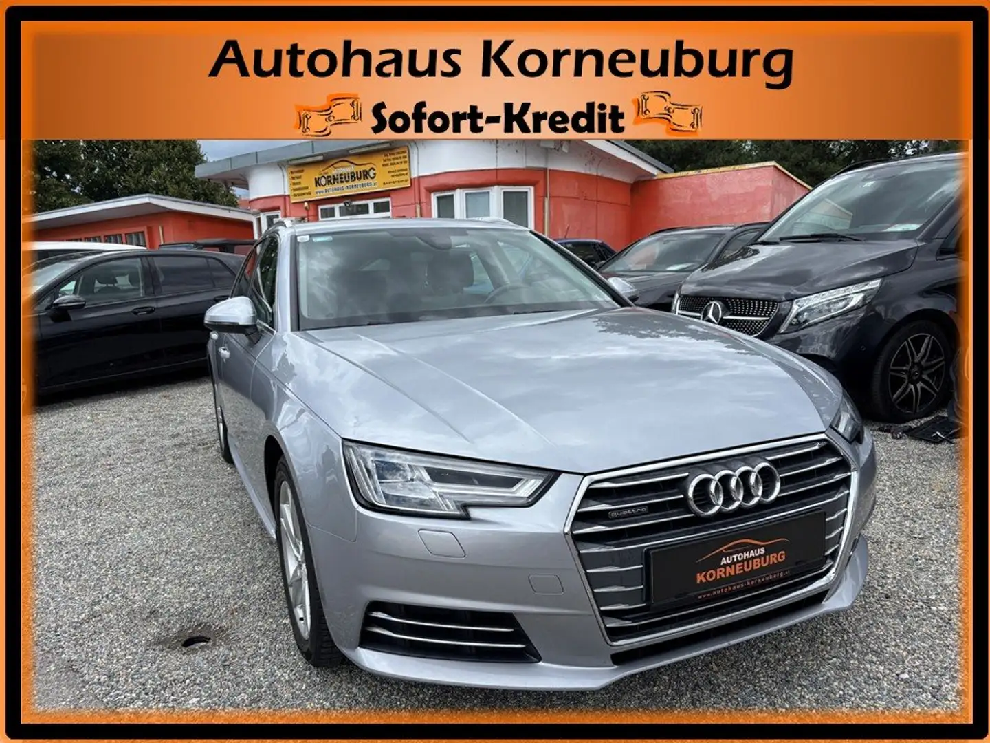 Audi A4 **Allrad**NAVI**PDC** Zilver - 1