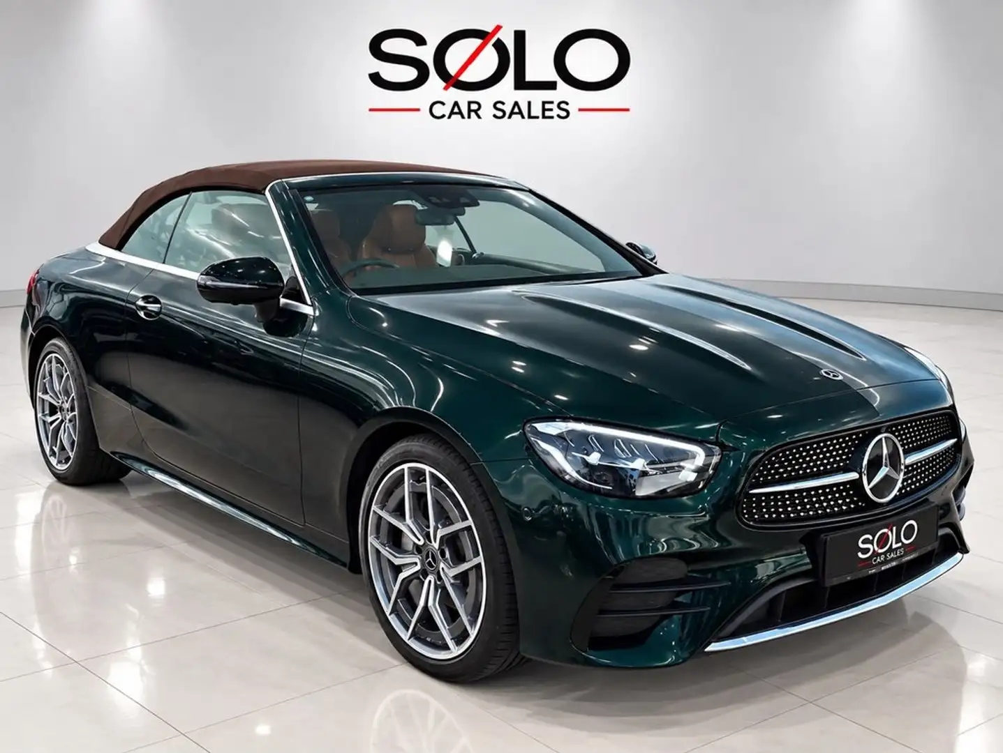 Mercedes-Benz E 220 d Cabrio Verde - 1