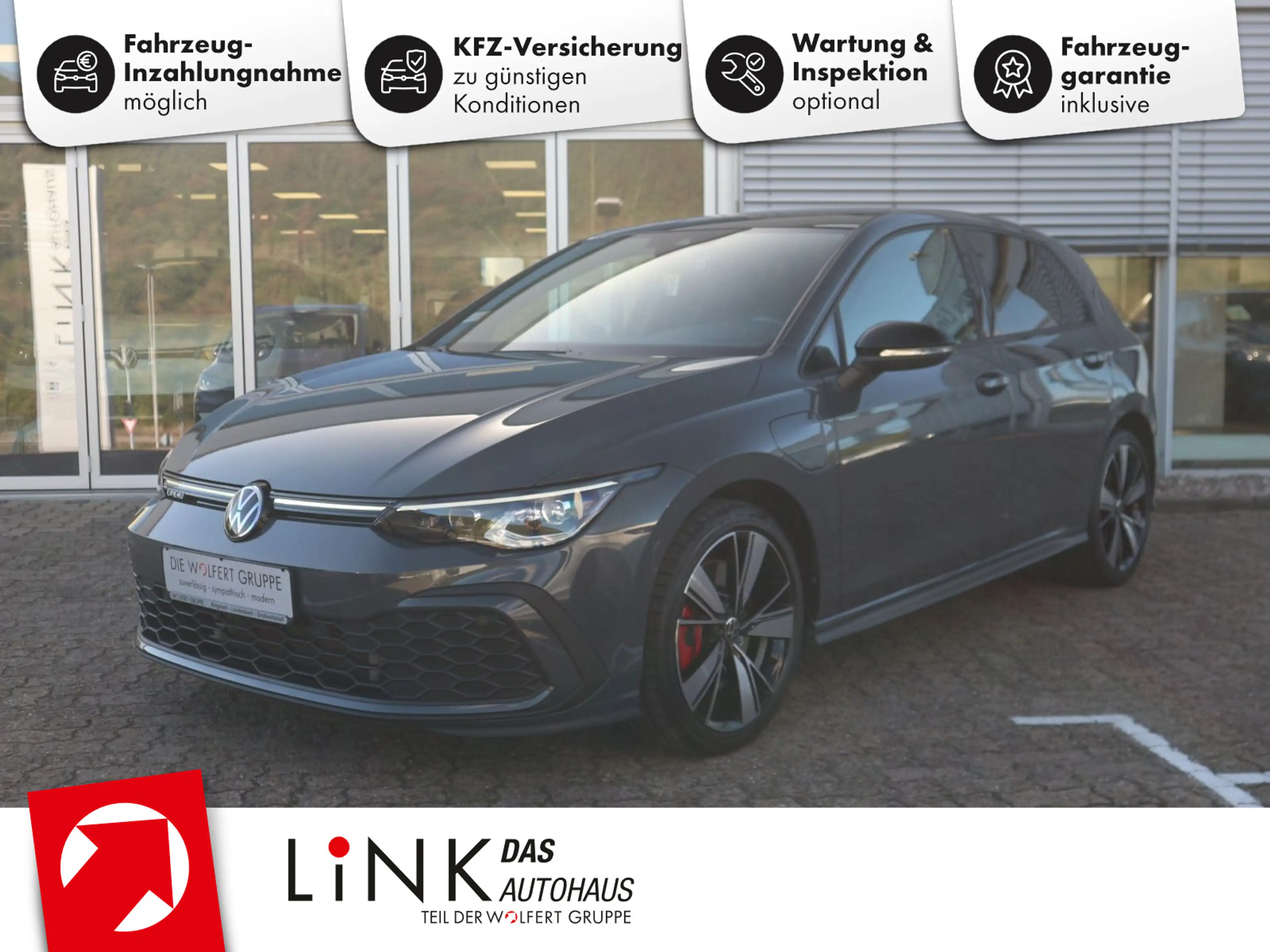 Volkswagen Golf GTE GTE 1.4 eHybrid DSG PANO ACC RFK BLACK