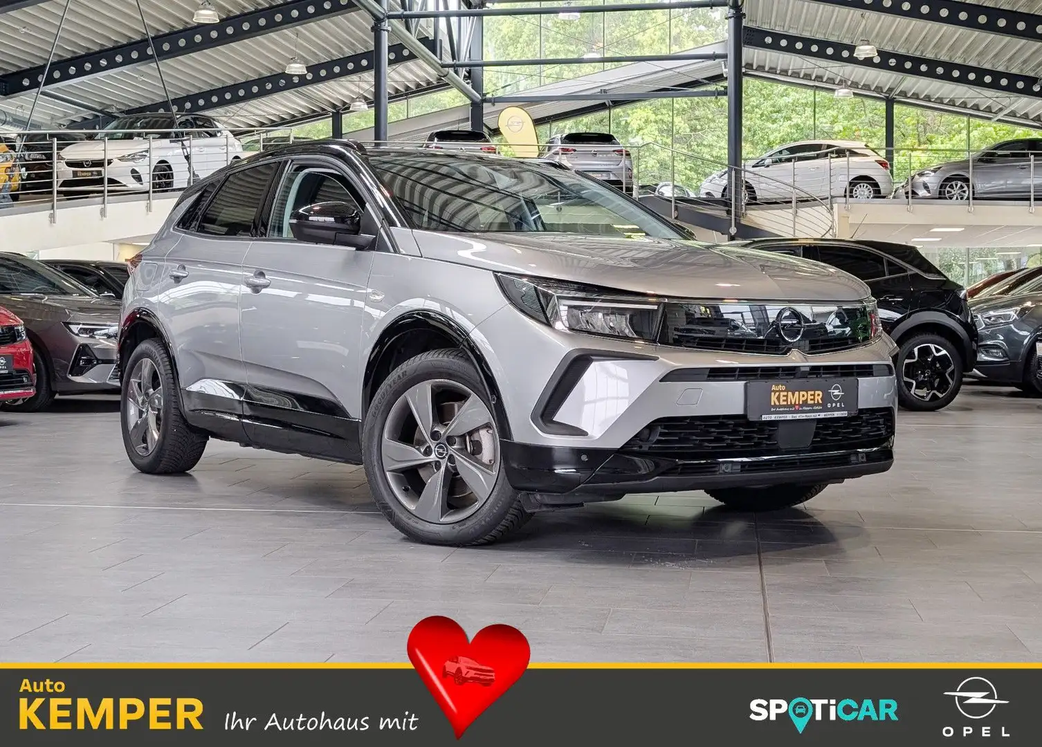 Opel Grandland X Grandland 1.6 Plug-in-Hybrid 4 GS Line *ACC*Navi Grau - 1